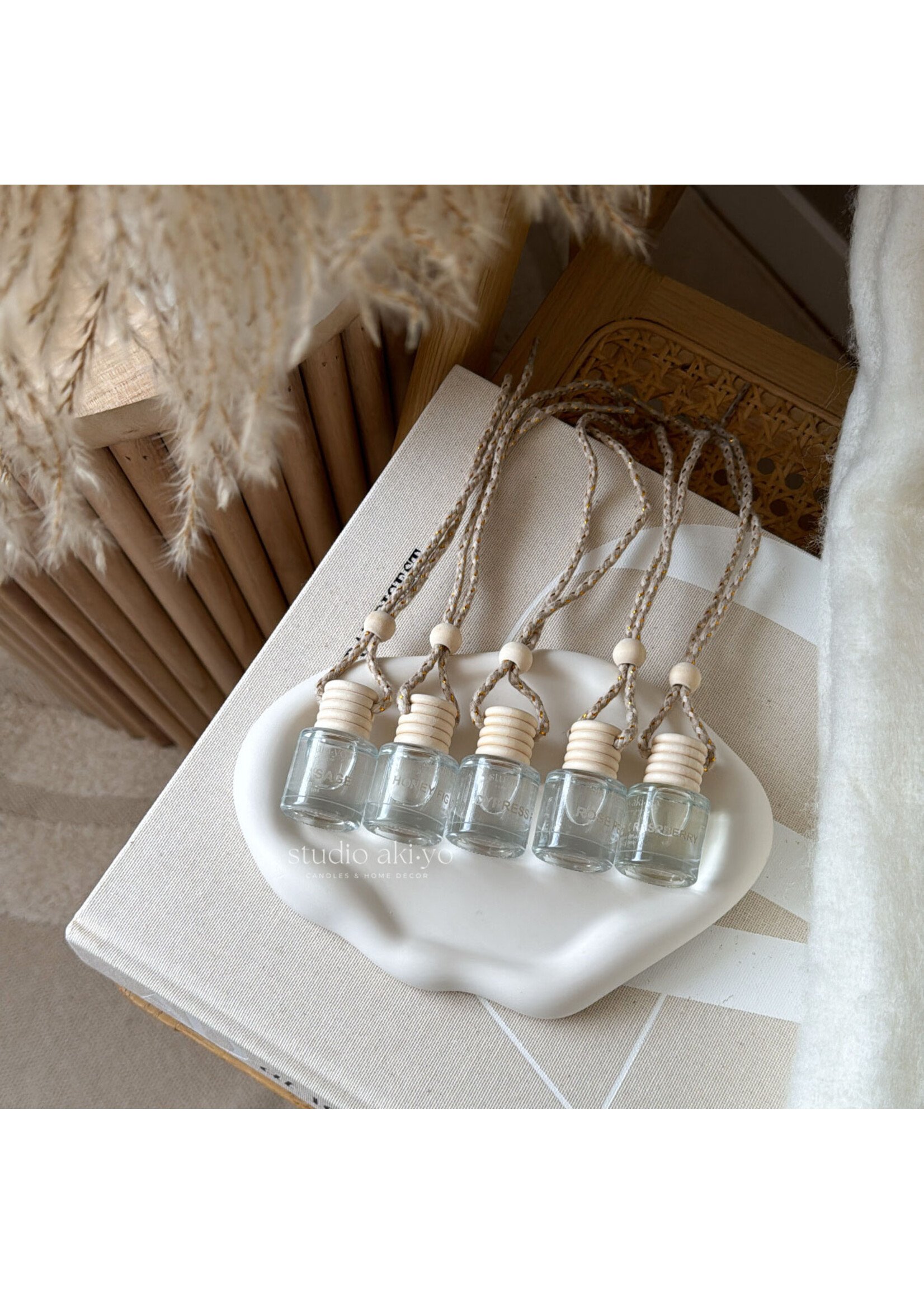 Studio Akiyo Car Diffuser - Sea Salt + Sage