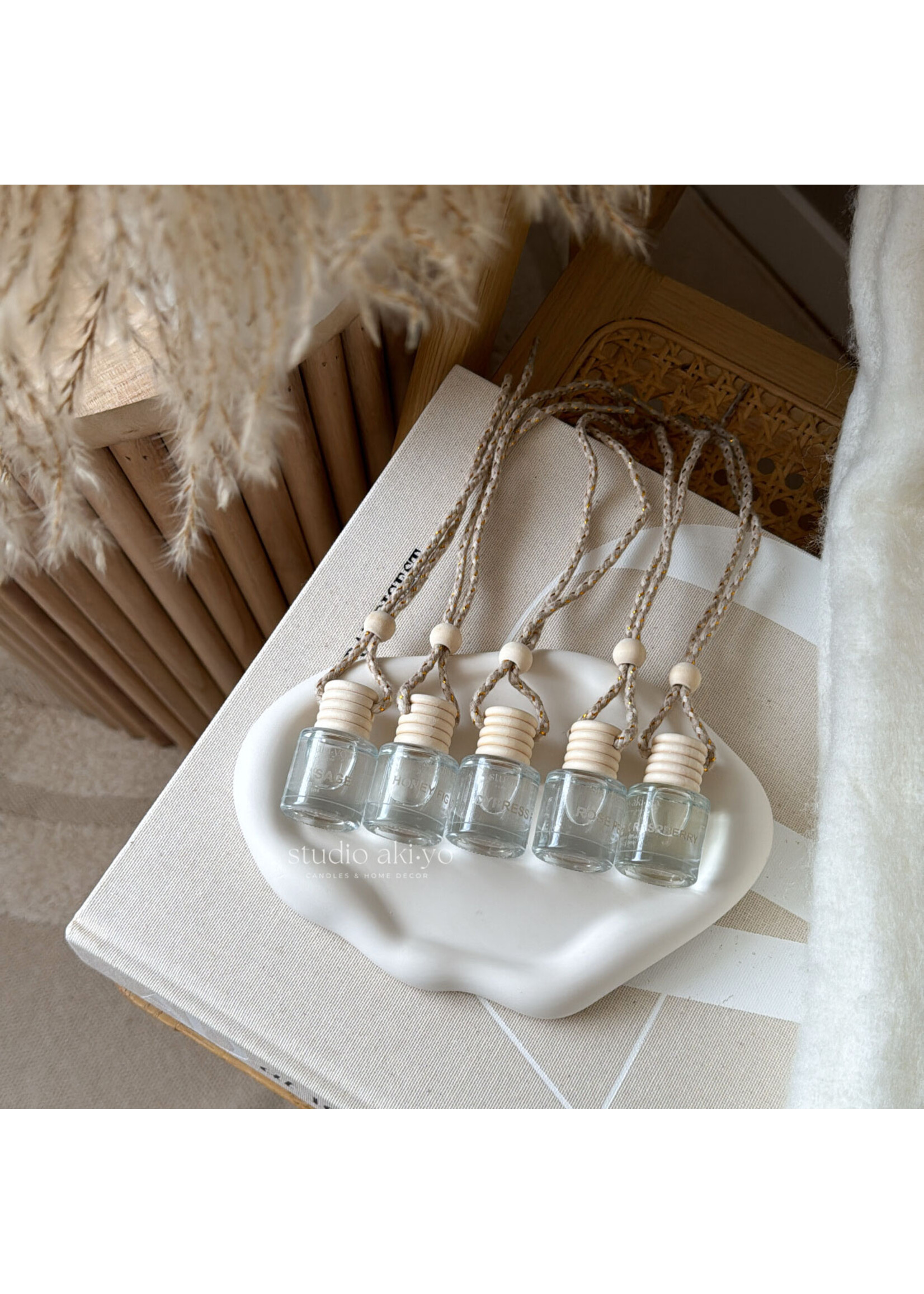 Studio Akiyo Car Diffuser - Citrus + Sage