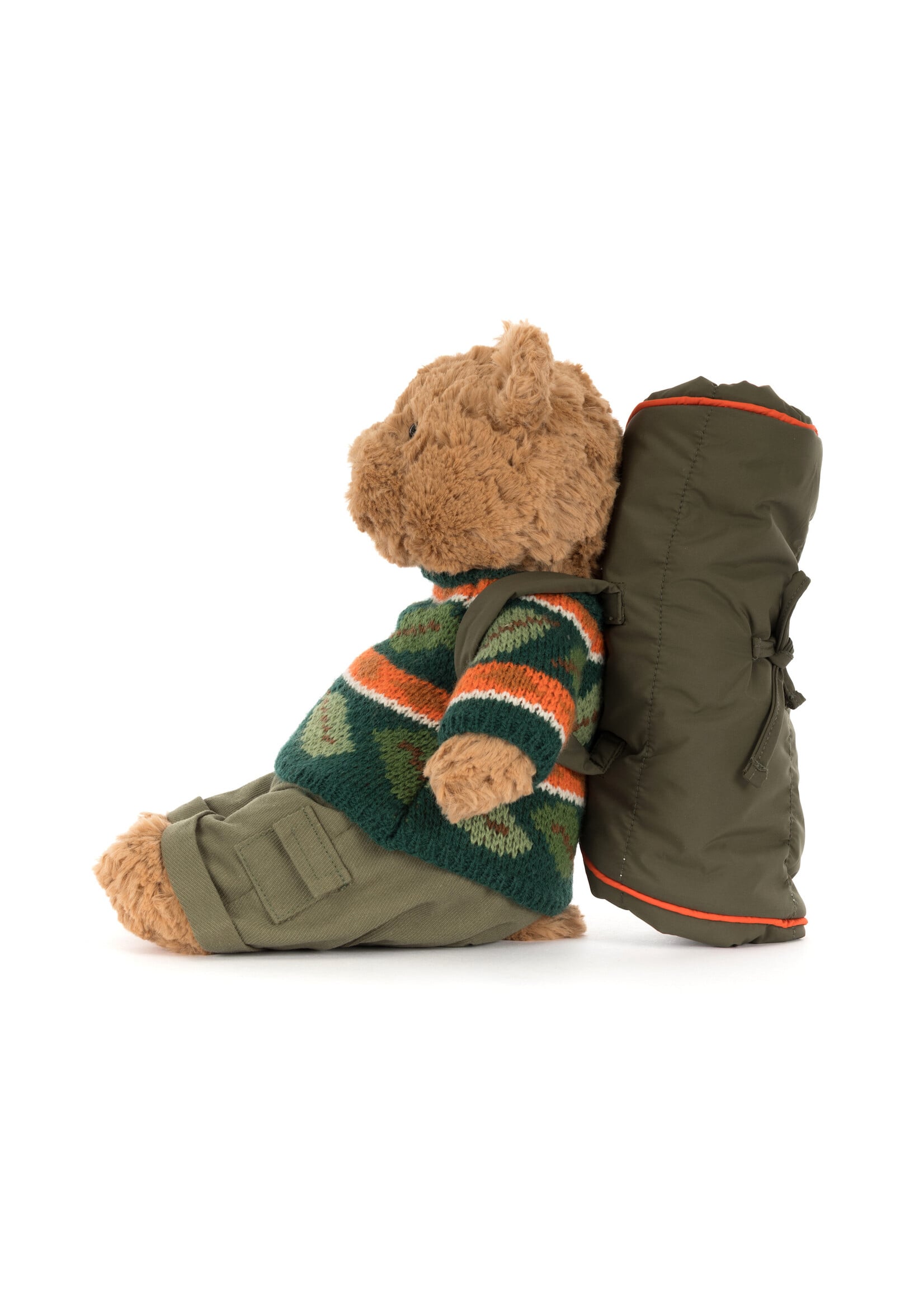 jellycat Bartholomew Bear Hiking Outfit