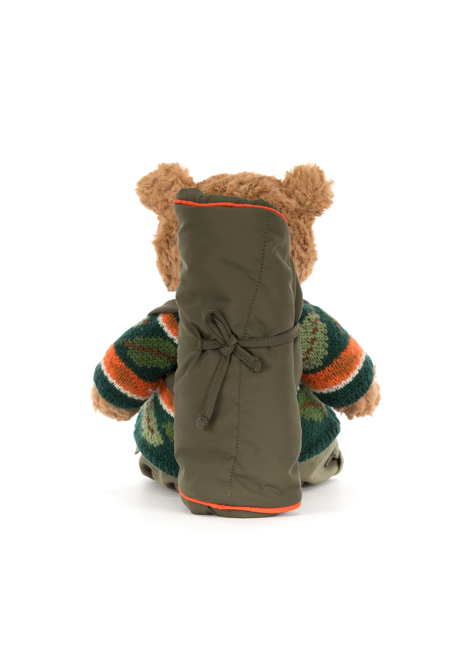 jellycat Bartholomew Bear Hiking Outfit