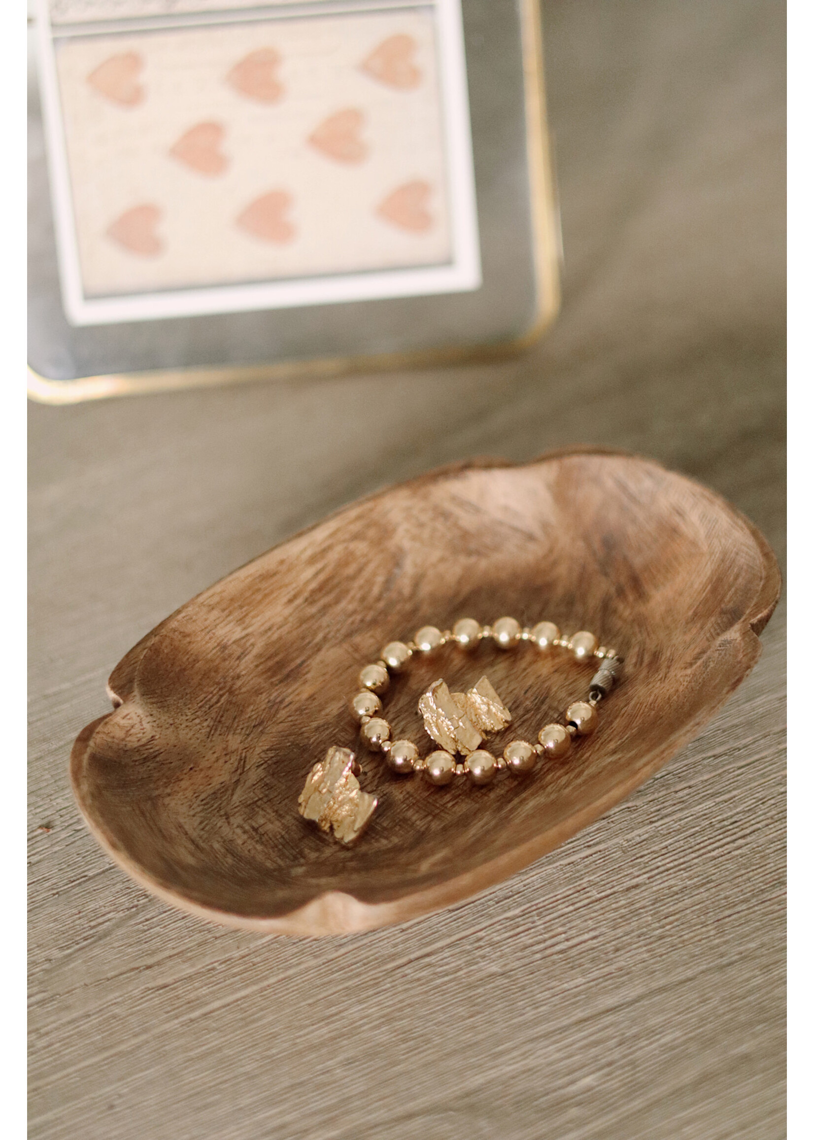 Indaba Spade Carved Dish, Oval