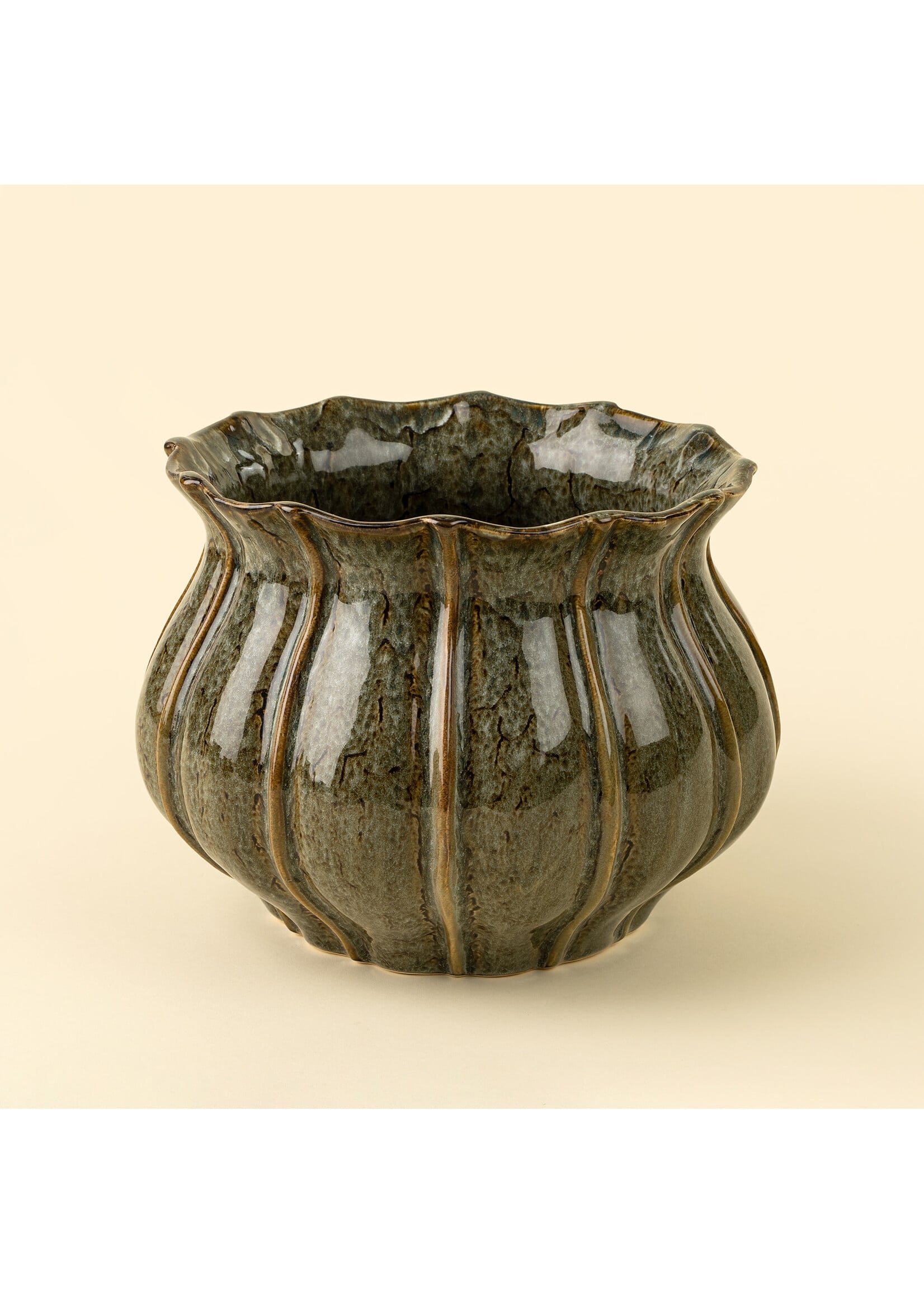 Indaba Florentine Stoneware Vase L