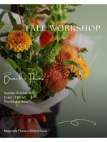 Fall Pumpkin Floral Workshop