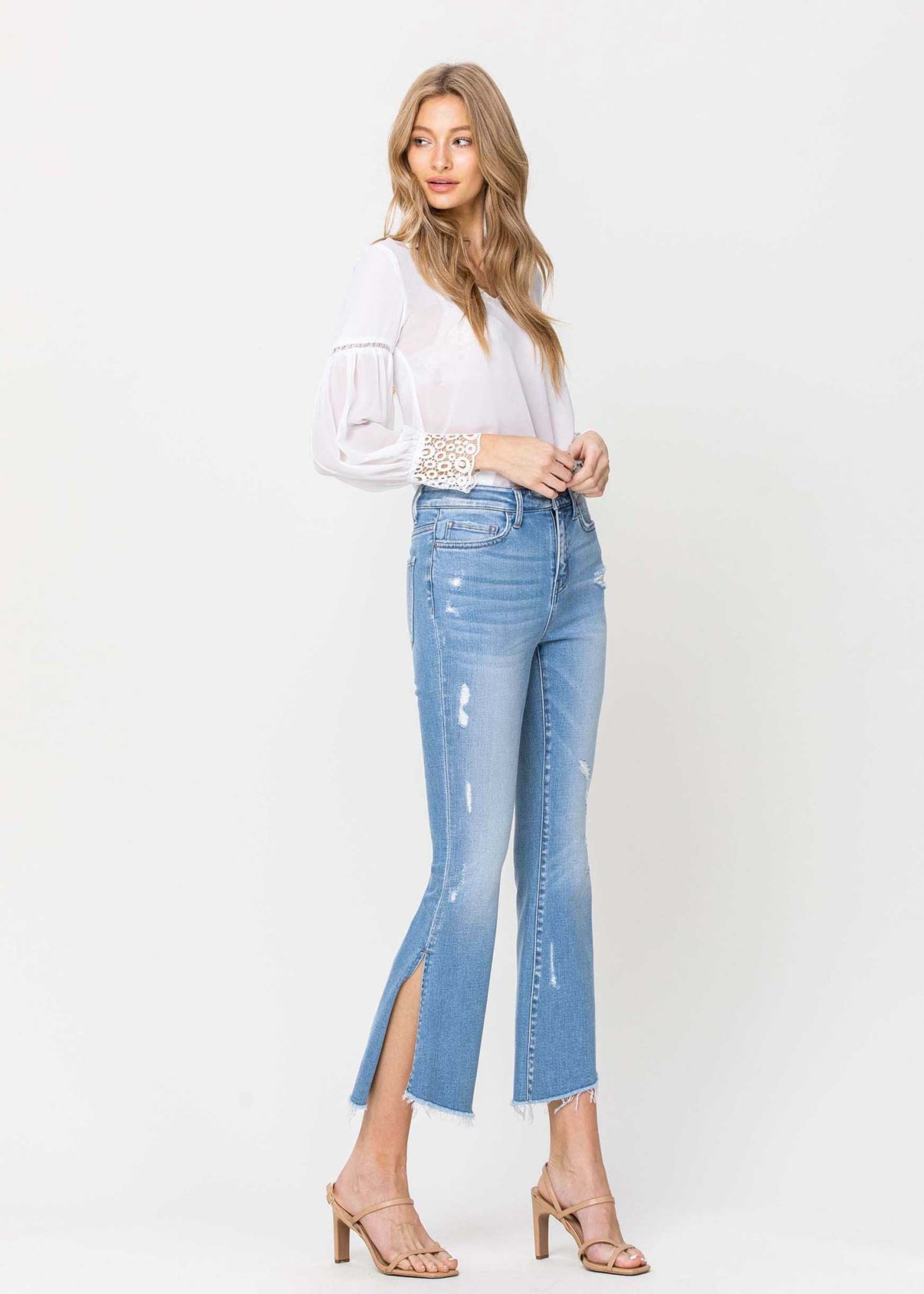 Flare Side Slit - CJ's Closet