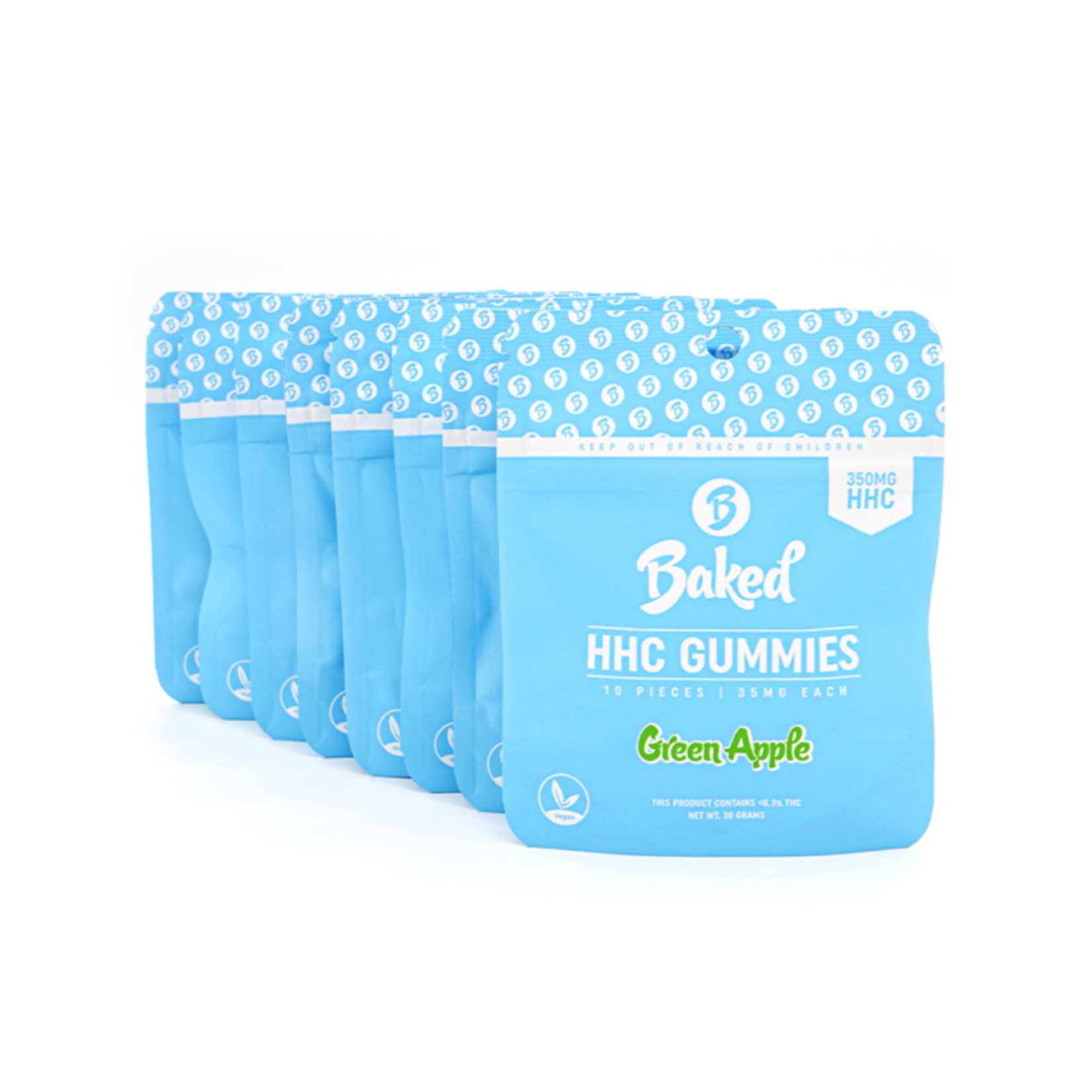 Baked HHC Gummies 10pc / 35mg ea