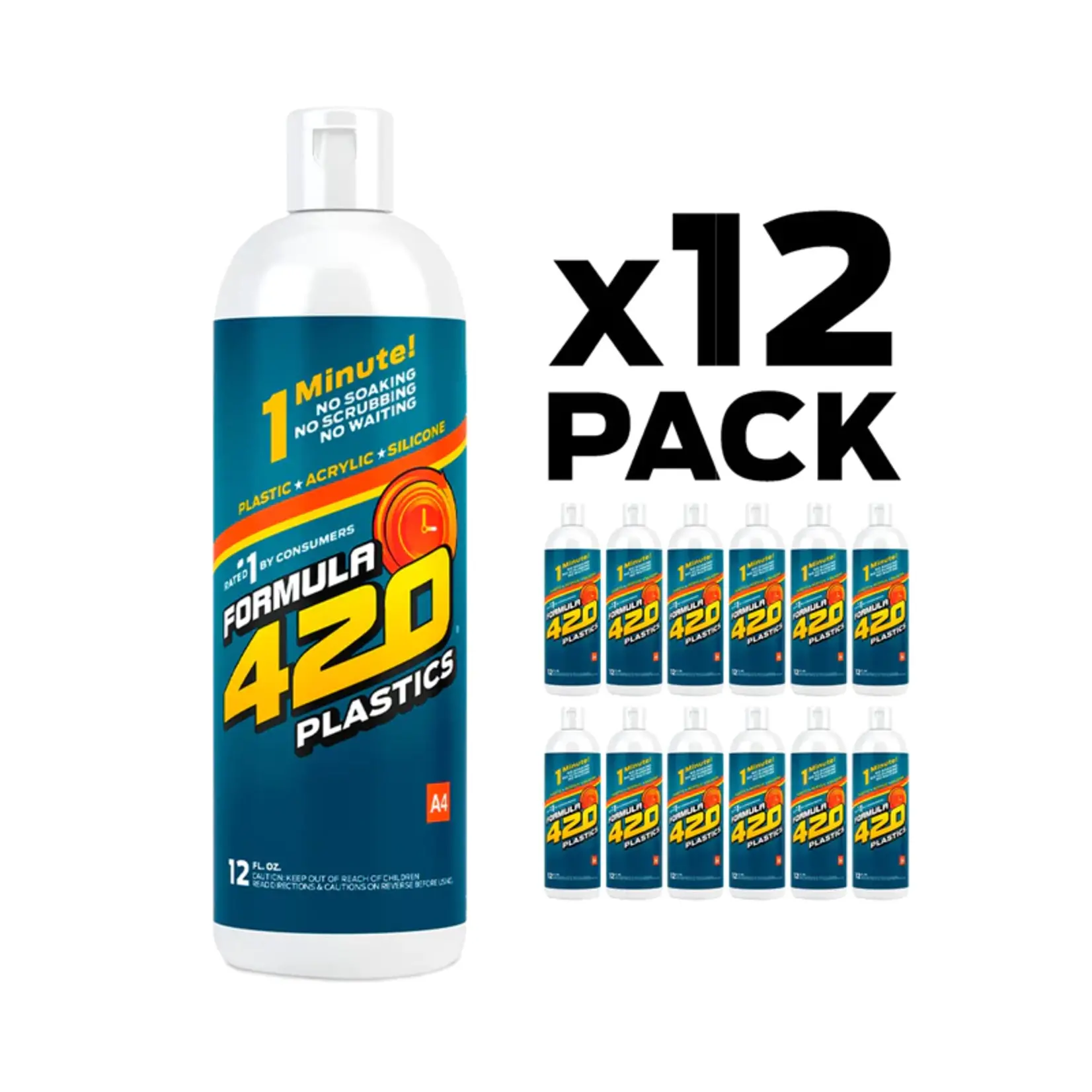 Formula 420 Plastics & Silicone Cleaner (12oz)