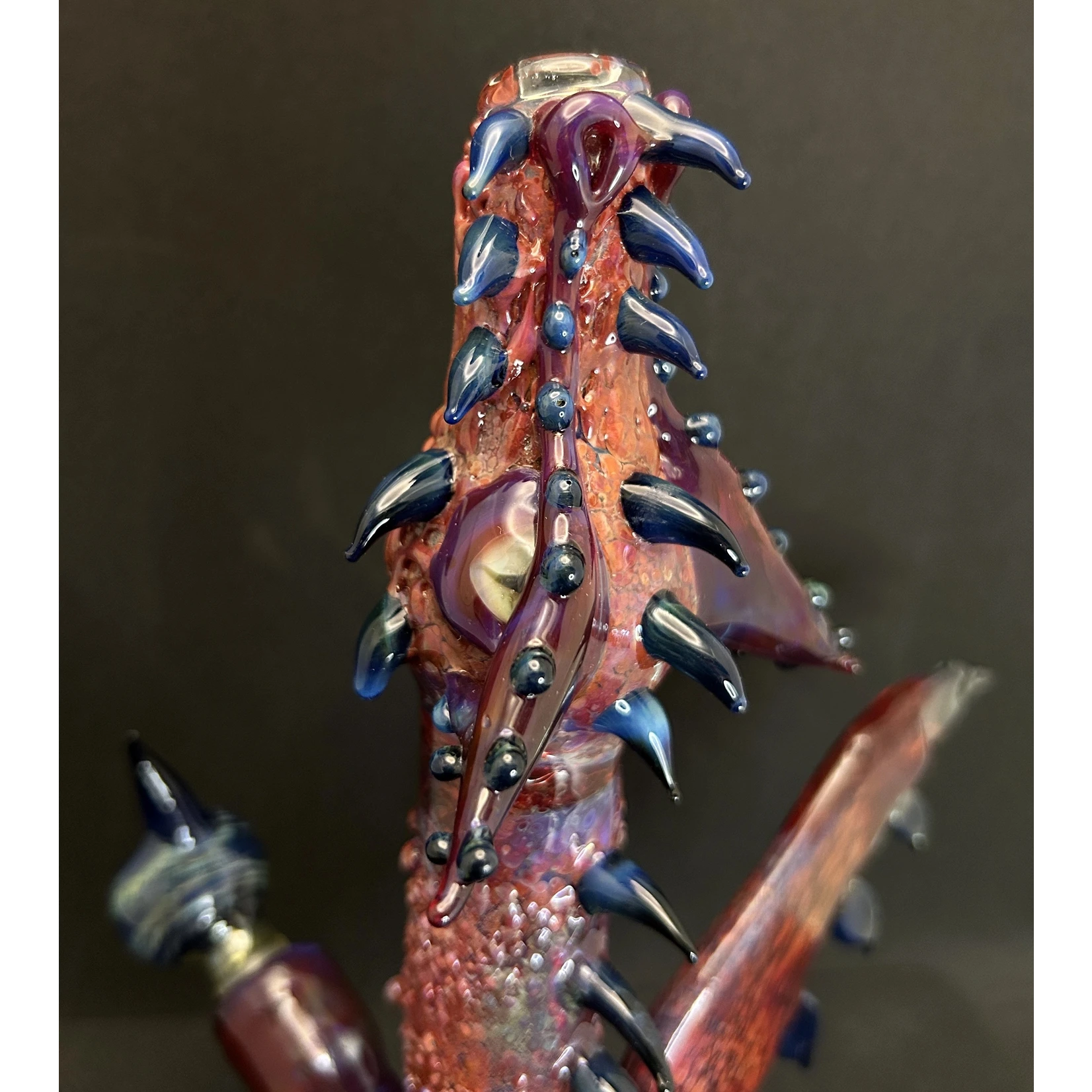 Arehart's Glass Lava Red Dragon