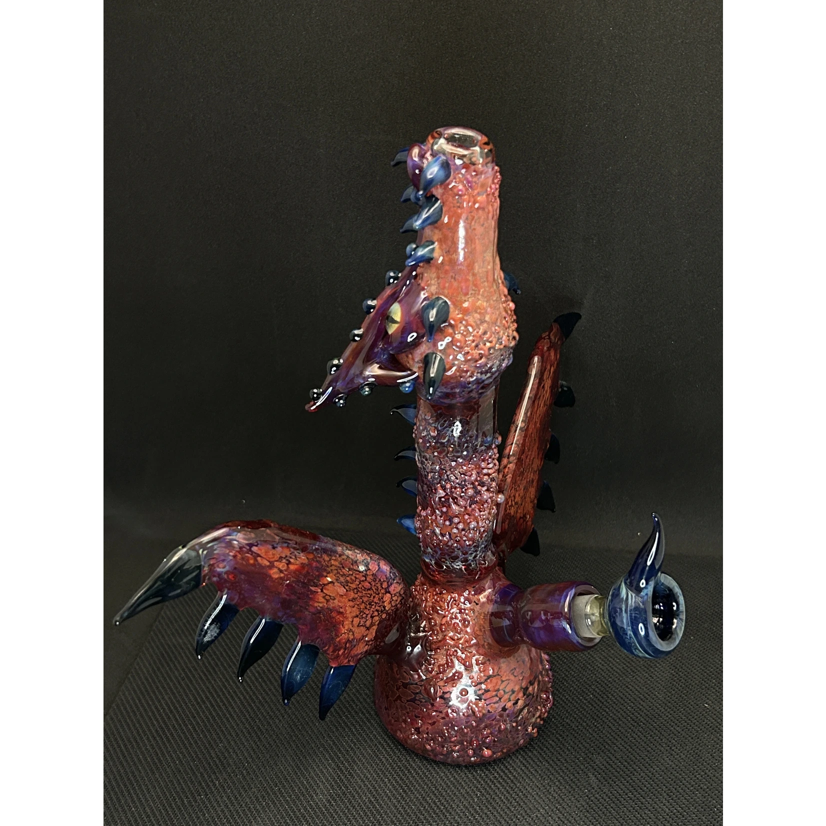 Arehart's Glass Lava Red Dragon