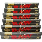 Raw Classic Black 1 1/4" Rolling Papers