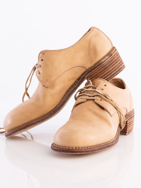 Guidi 792W Tan Derby Lace-Up