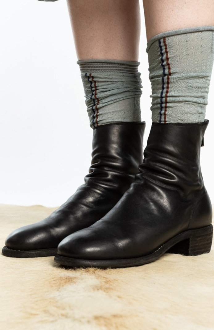 796 Back Zip Boot