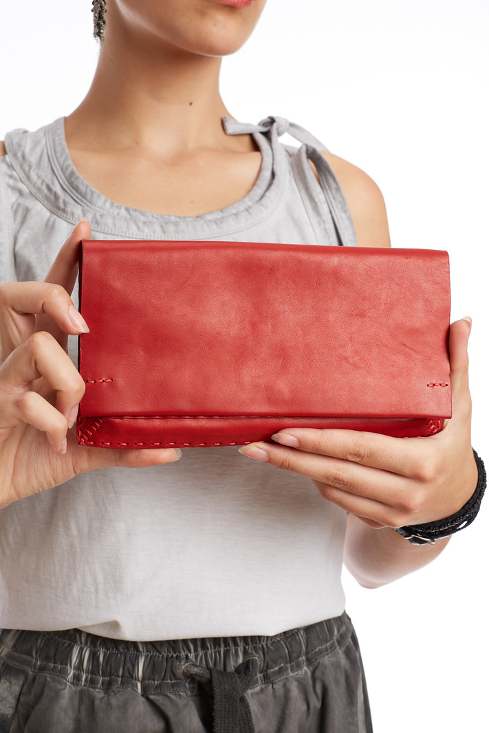 Men's red wallet for prosperity - Moksa