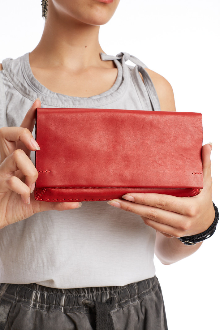 Coin purse with logo Woman, Red