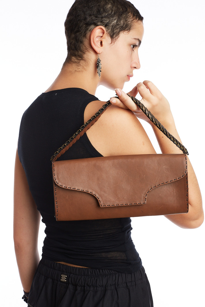 Johnny Farah | Bags | Johnny Farah Vintage Brown Leather Shoulder Bag |  Poshmark