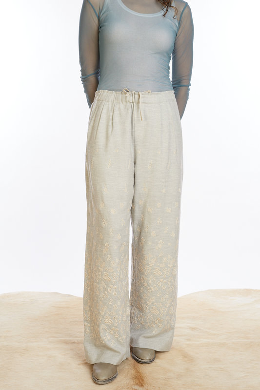 Antipast Woven Trousers Ep166 Light Grey