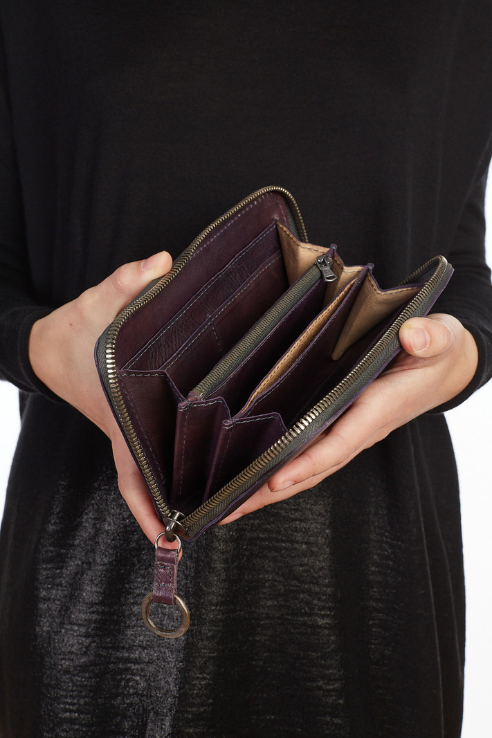 Tagliovivo Zipped Wallet Large Purple