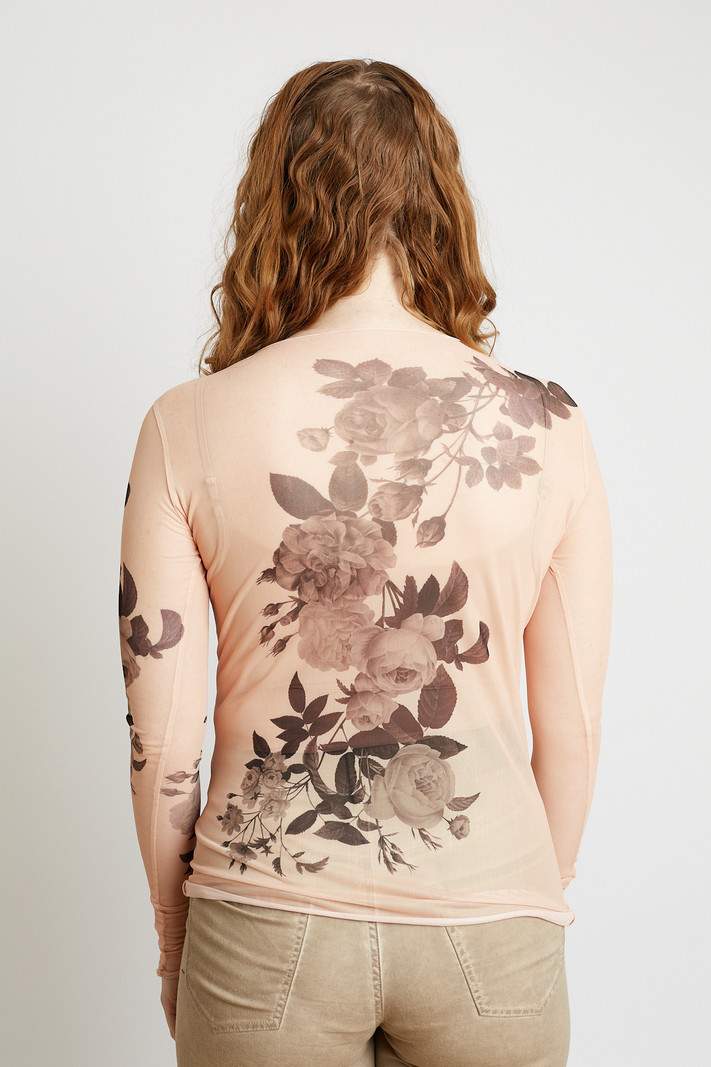 annother archive Tattoo Skin / Floral Top