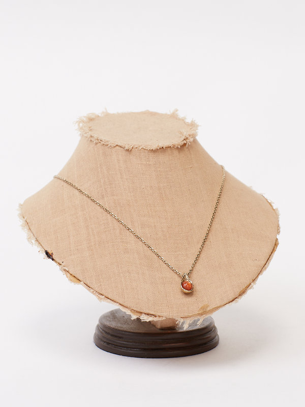 Gaspard Hex Gold-Plated Sunstone Necklace