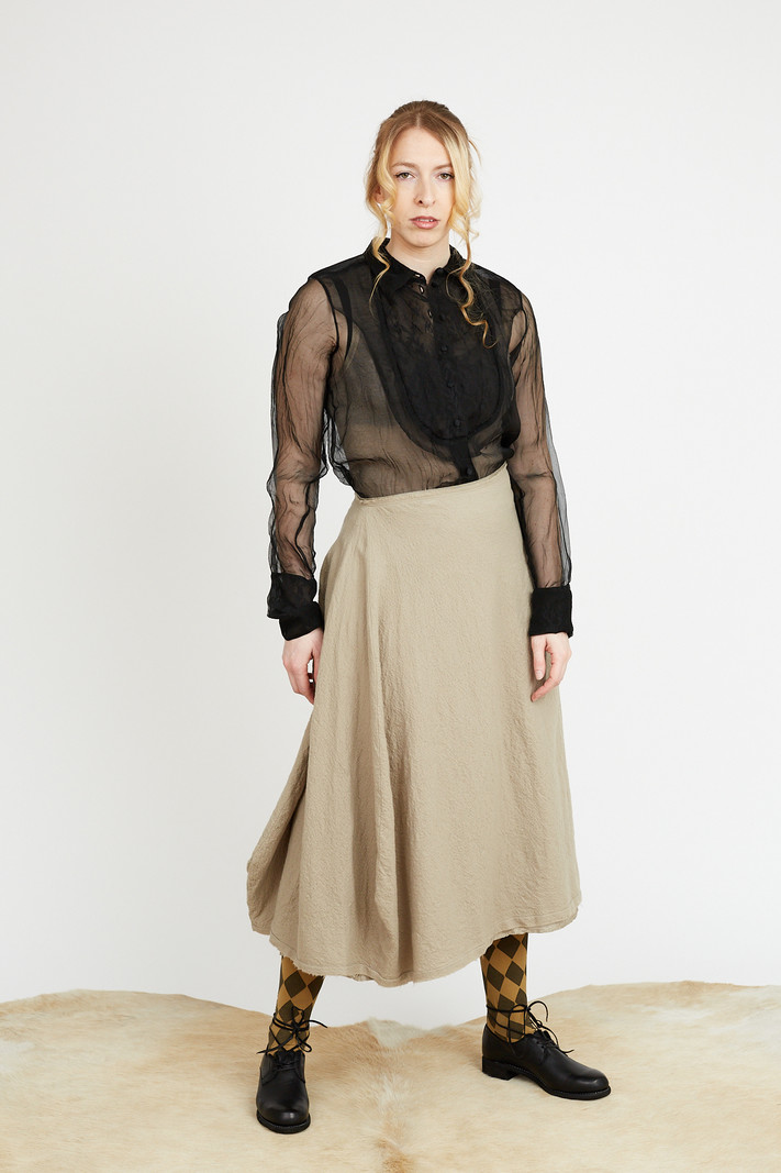 Marc le Bihan Marc Le Bihan Wool Skirt 2540-H22