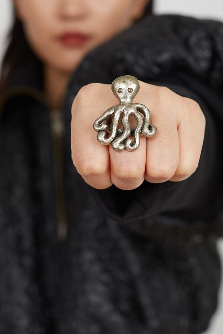 french vintage French Vintage Octopus Ring