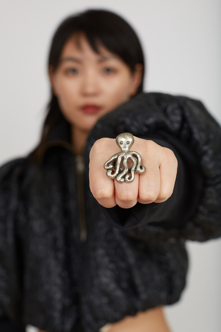 french vintage French Vintage Octopus Ring