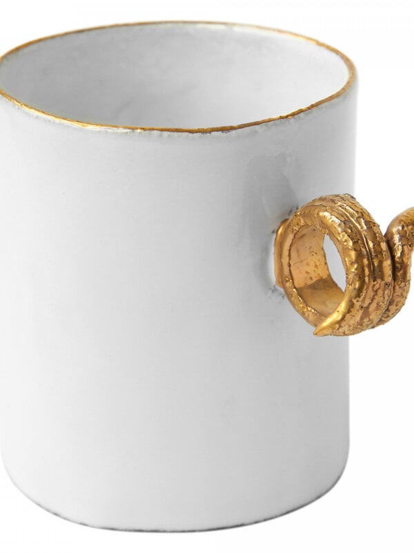 Astier de Villatte Snake Ring Cup