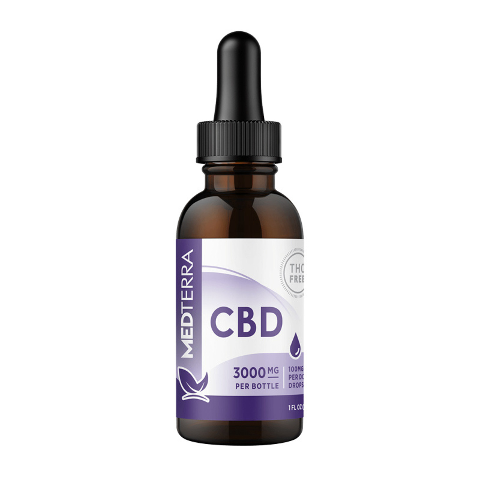 Medterra Medterra, Tincture, CBD, 3000mg