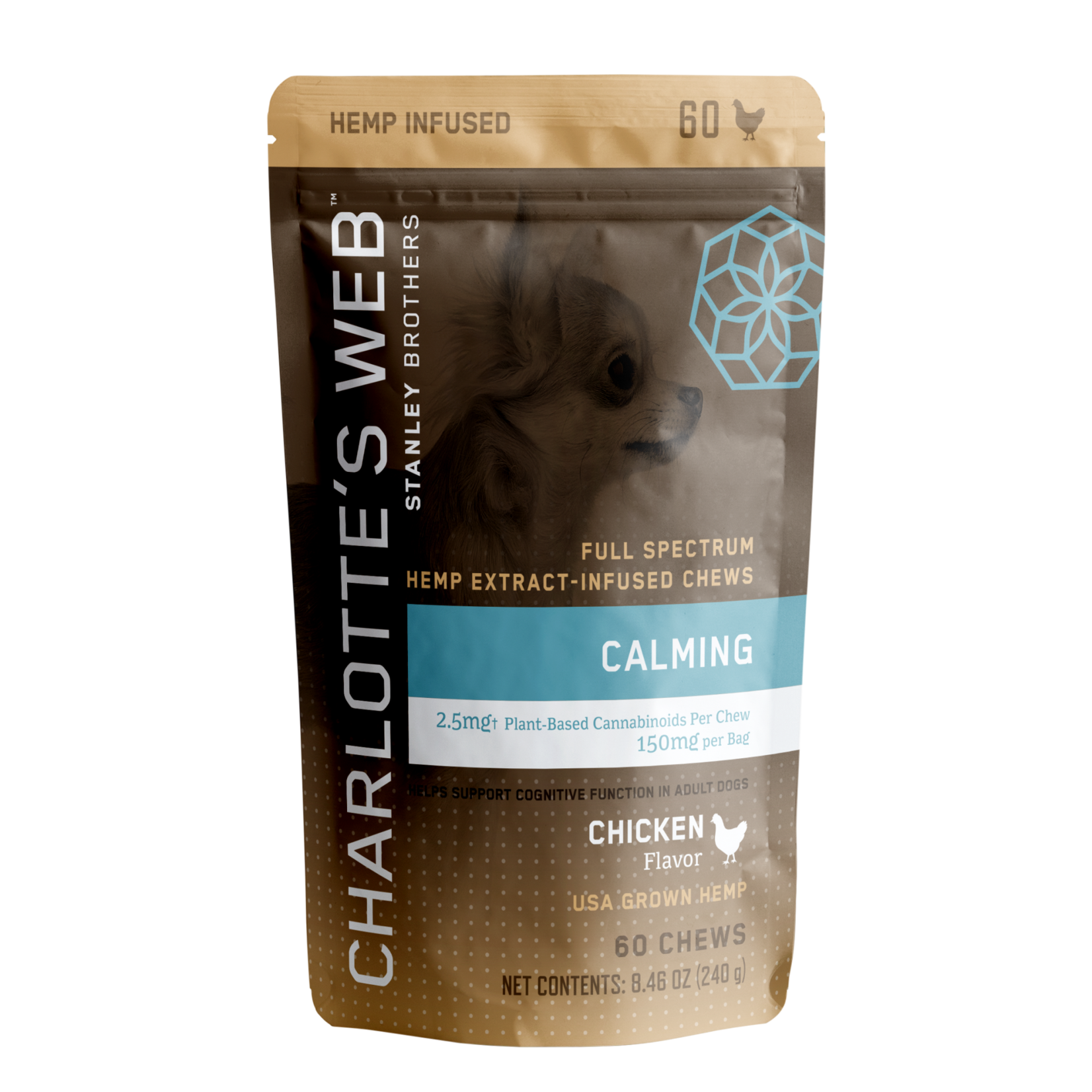 Charlotte's Web Charlotte's Web Dog Chews, Calming, 60ct