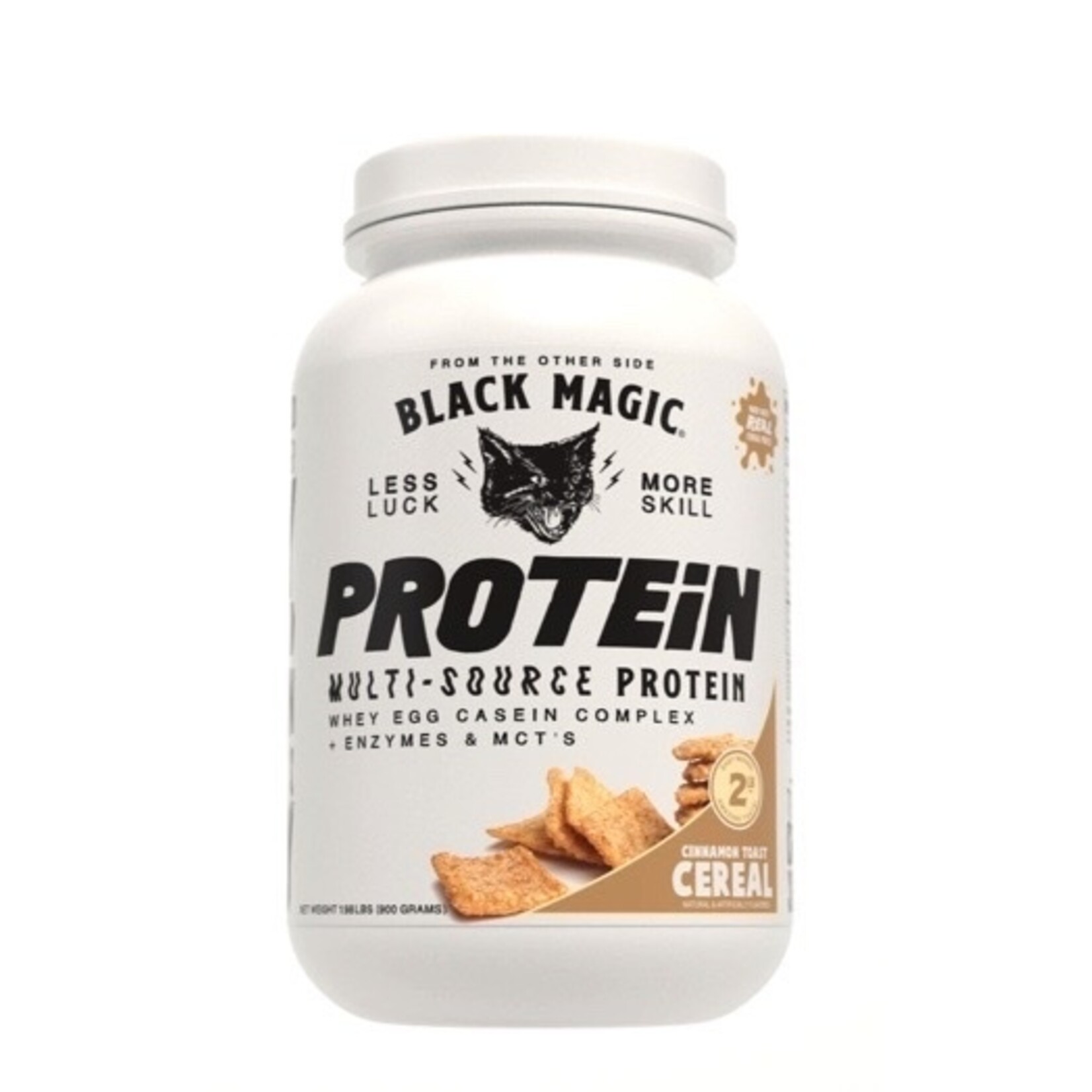 Black Magic Multi-Source Protein - Whey, Egg, and Casein Complex with  Enzymes & MCT Powder - Pre Workout and Post Workout - Fruit Whirls Protein  Powder - 24g Protein - 2 LB