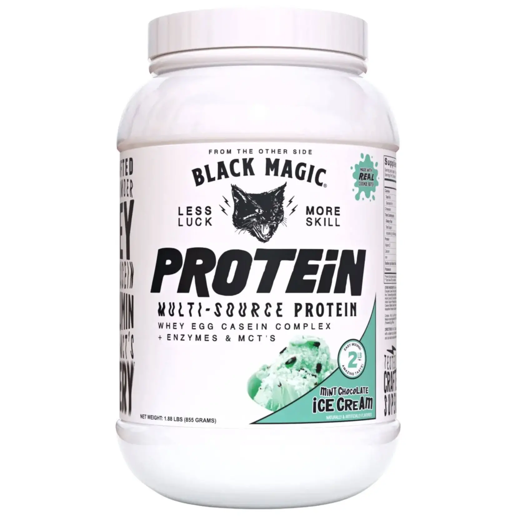 Vanilla Ice Cream Black Magic Multi-Source Protein - Whey, Egg, and Ca