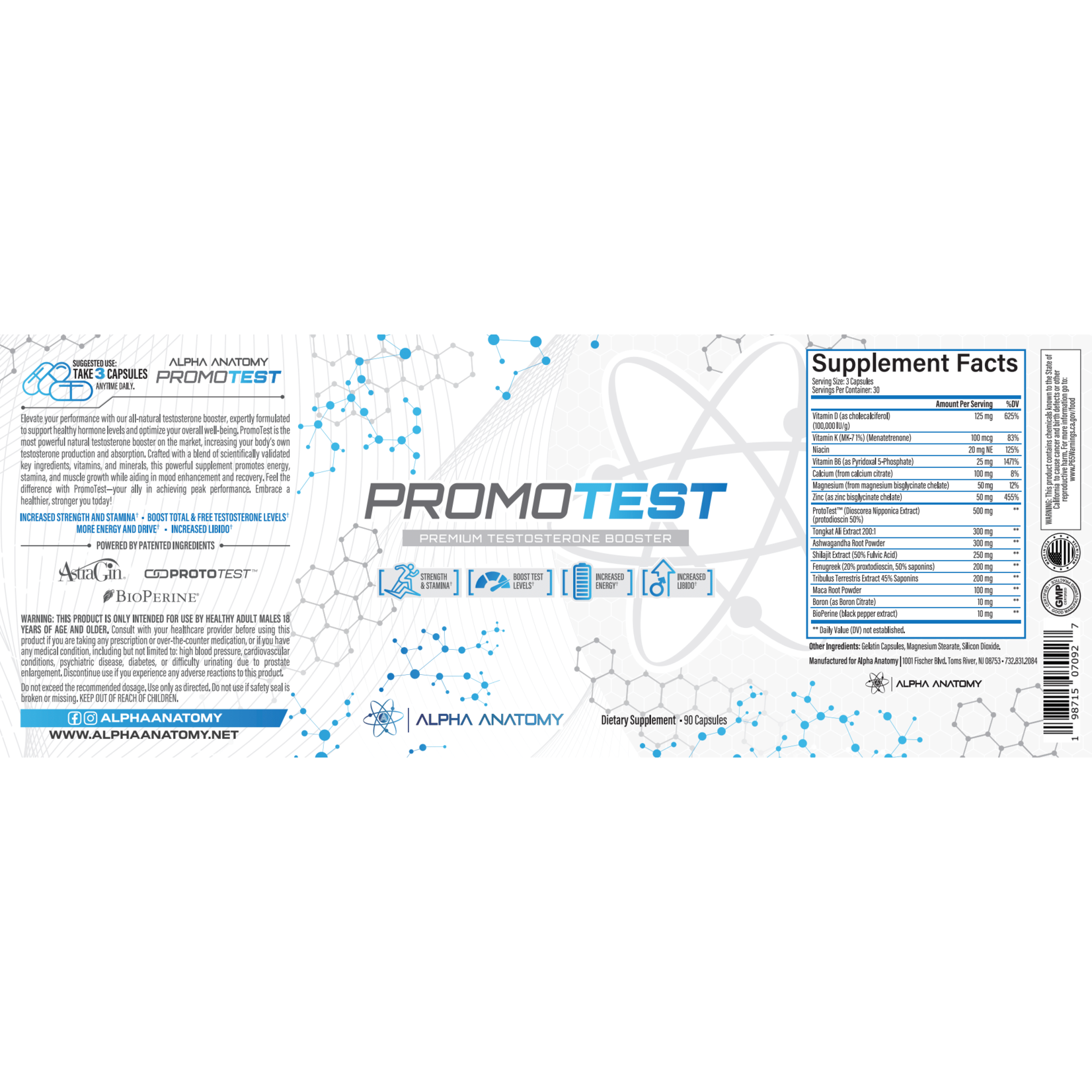 Alpha Anatomy PromoTest