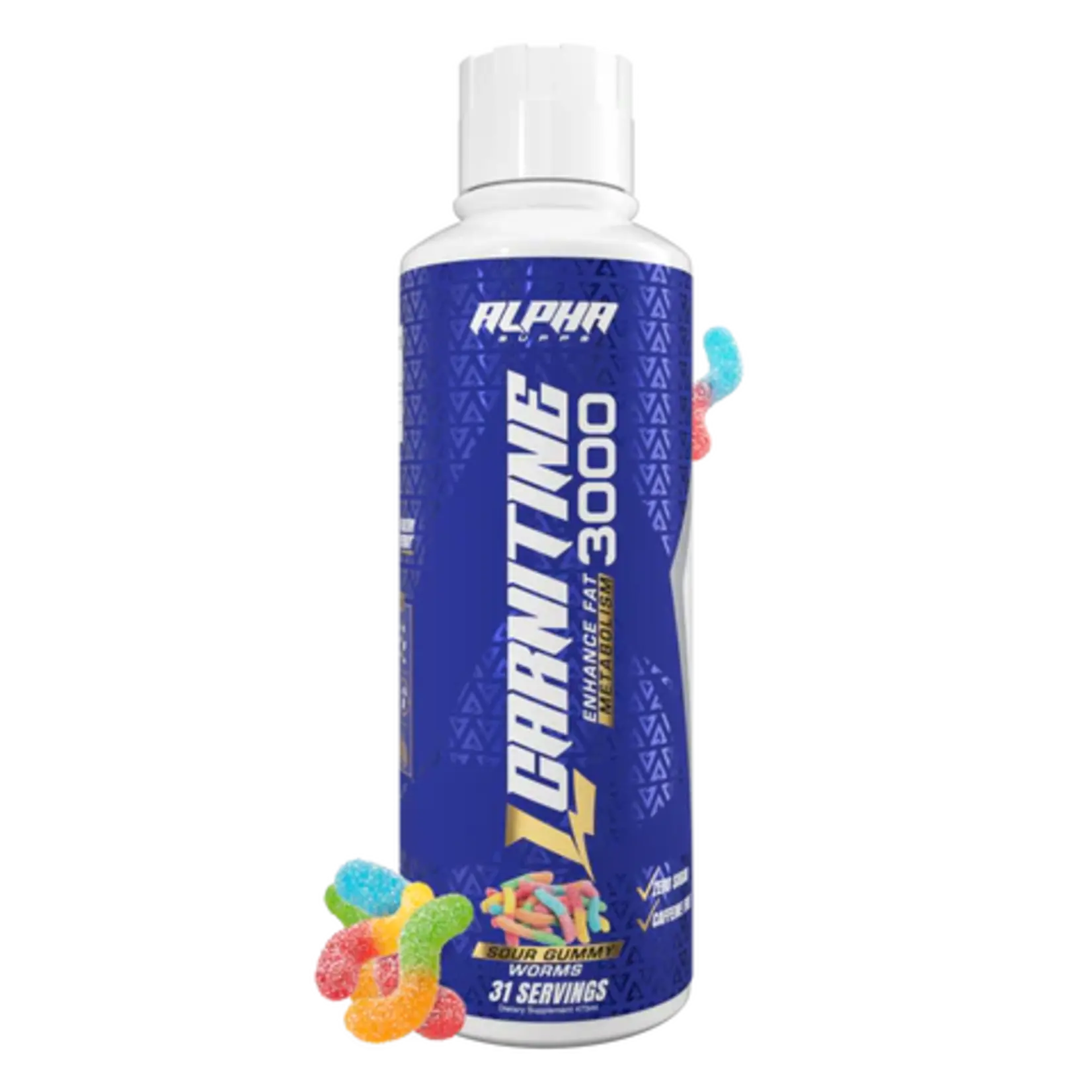 Alpha Supps Alpha Supps L Carnitine Blue Shark Gummy