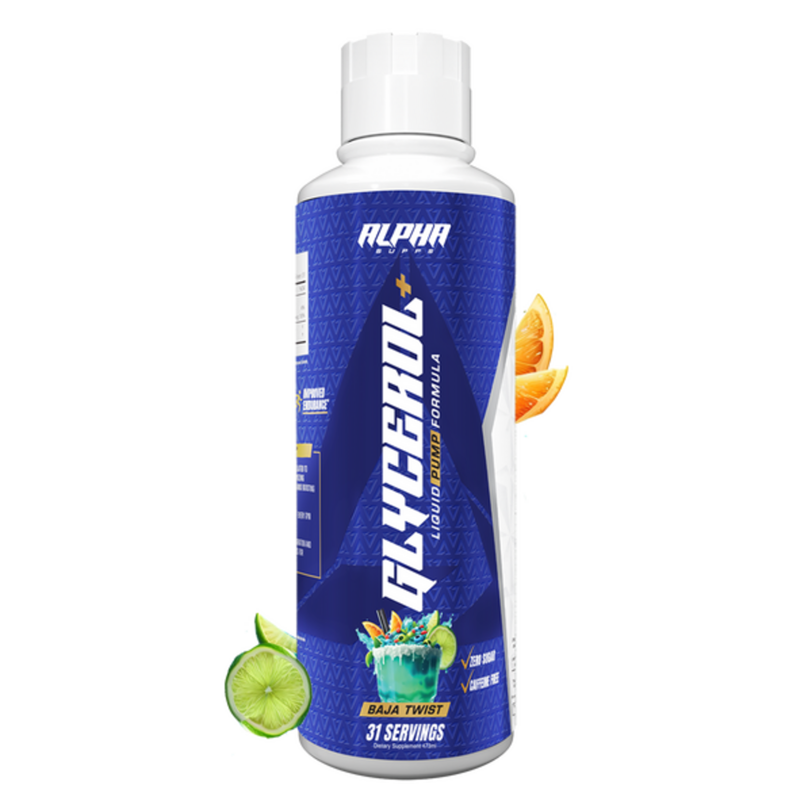 Alpha Supps Glycerol+ Peach Rings