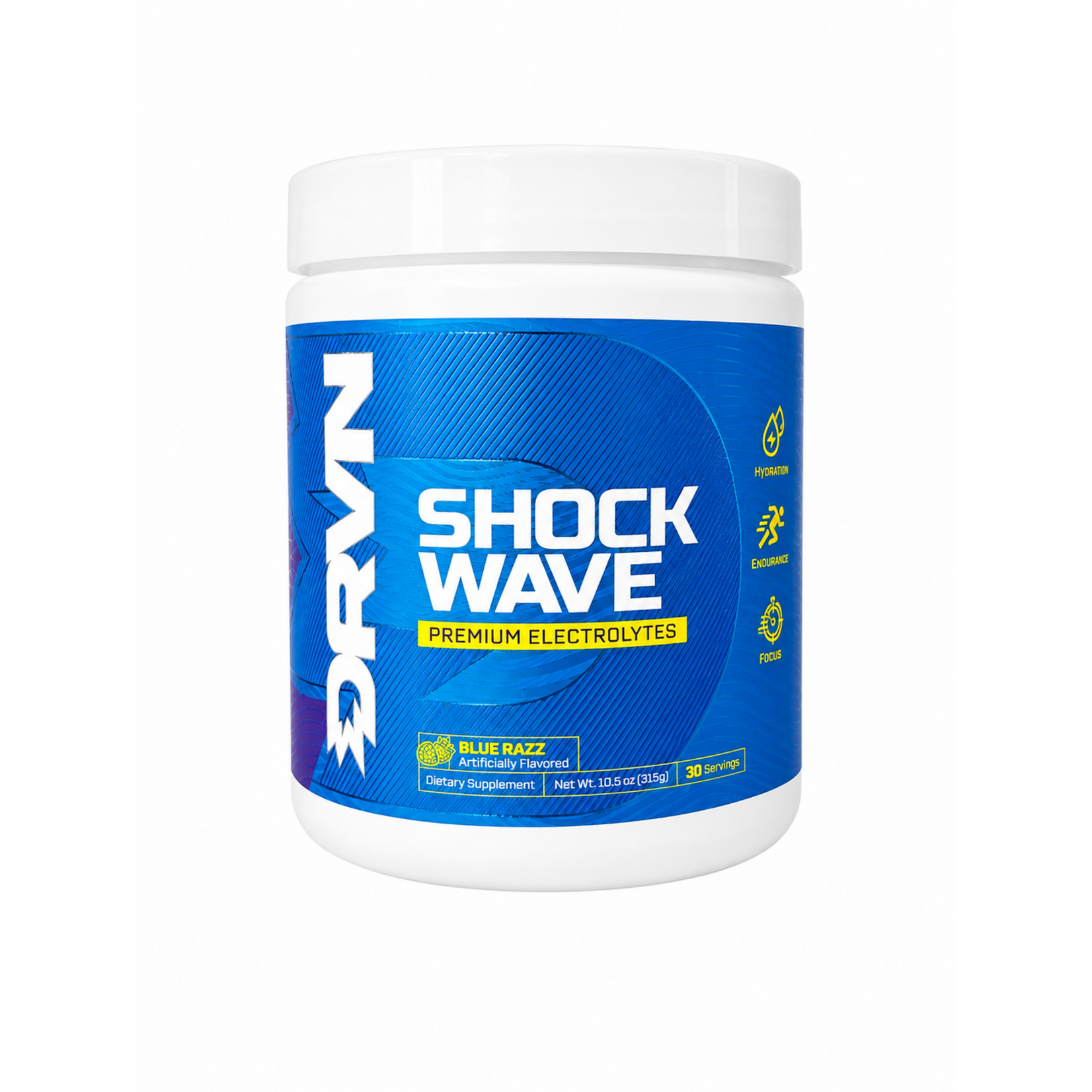 DRVN Labs Shockwave blue rasp