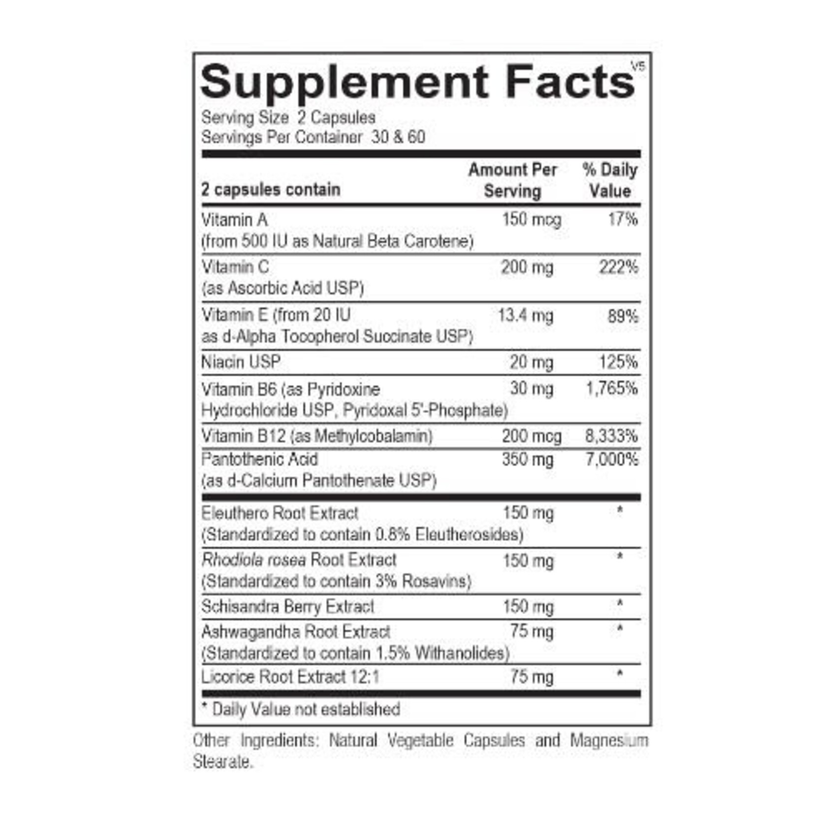 ADRE-BOOST, 120 CAPS