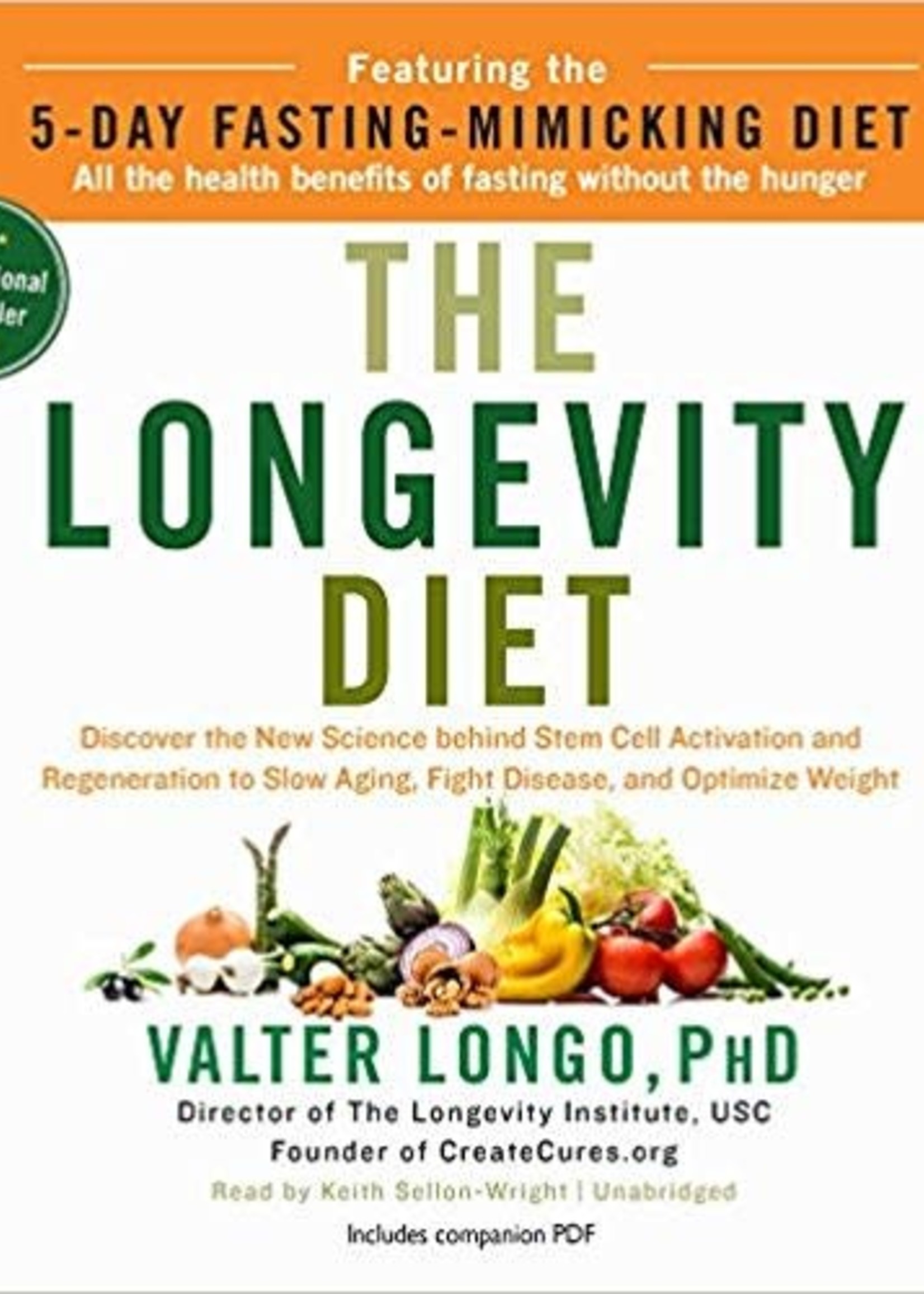 THE LONGEVITY DIET-HARDBACK