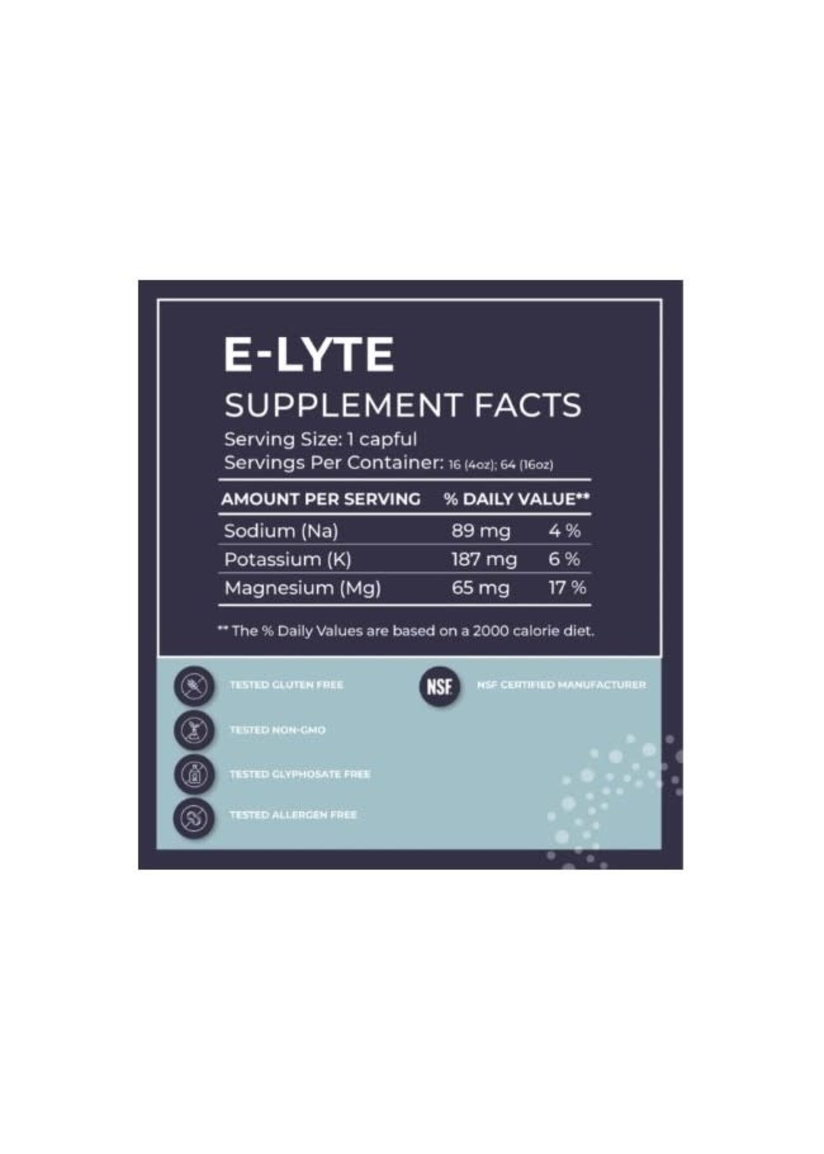 ELECTROLYTE WATER