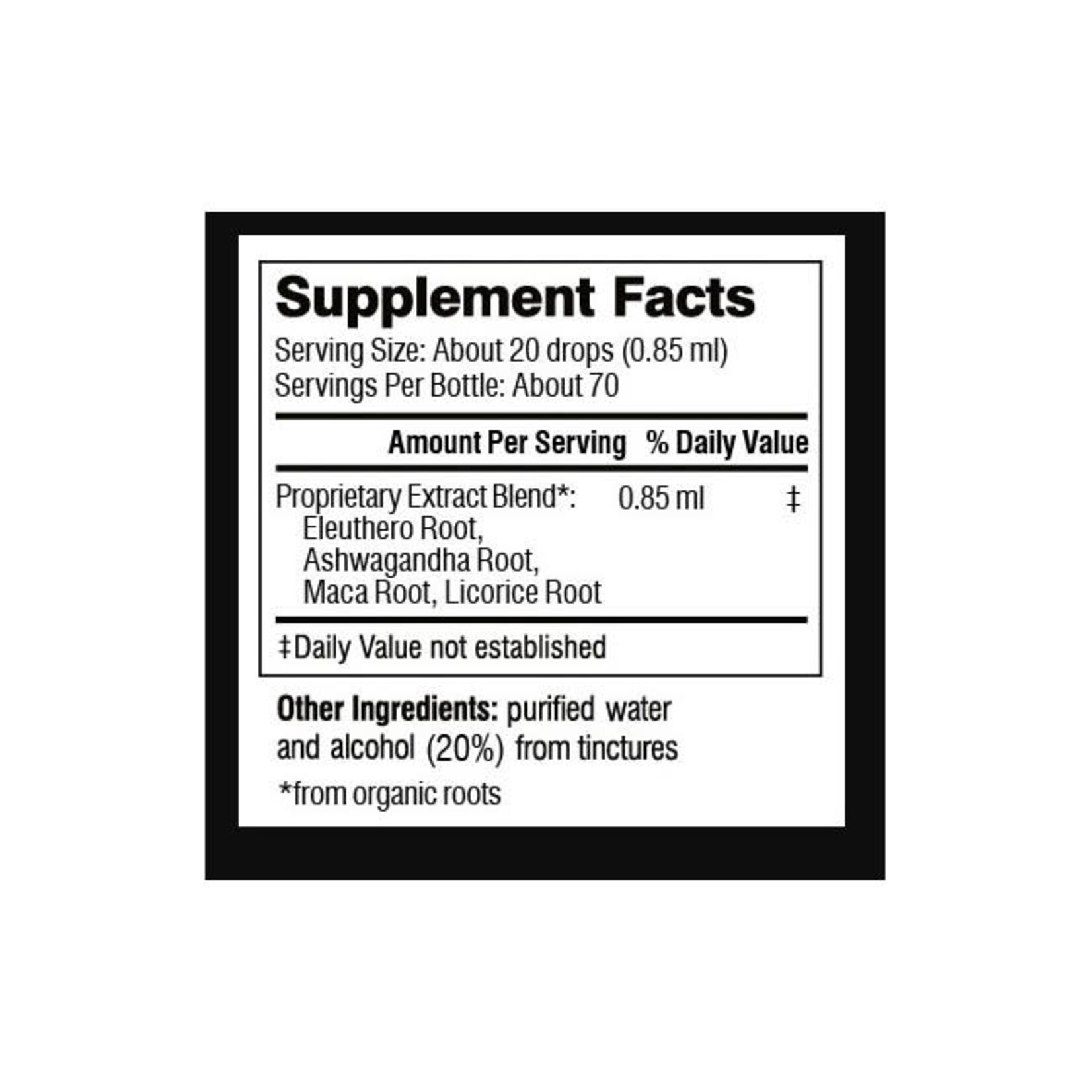 HERBAL ADRENAL SUPPORT FORMULA