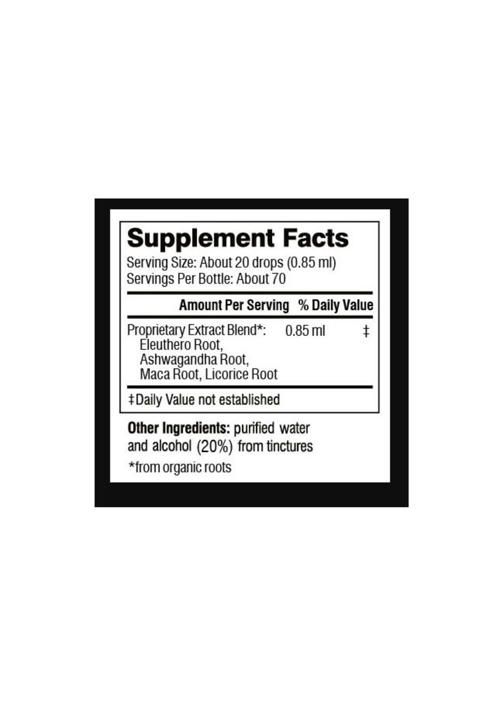 HERBAL ADRENAL SUPPORT FORMULA