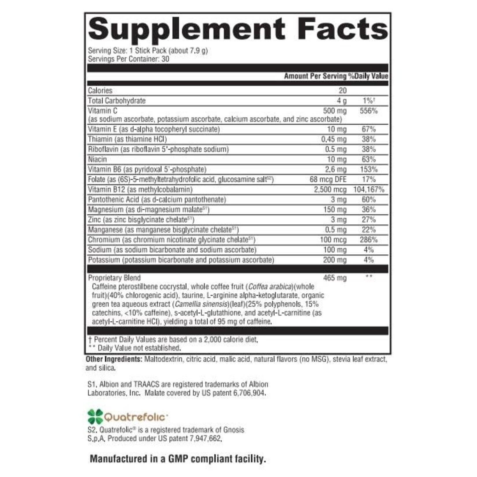 CELL BOOST CITRUS FLAVOR