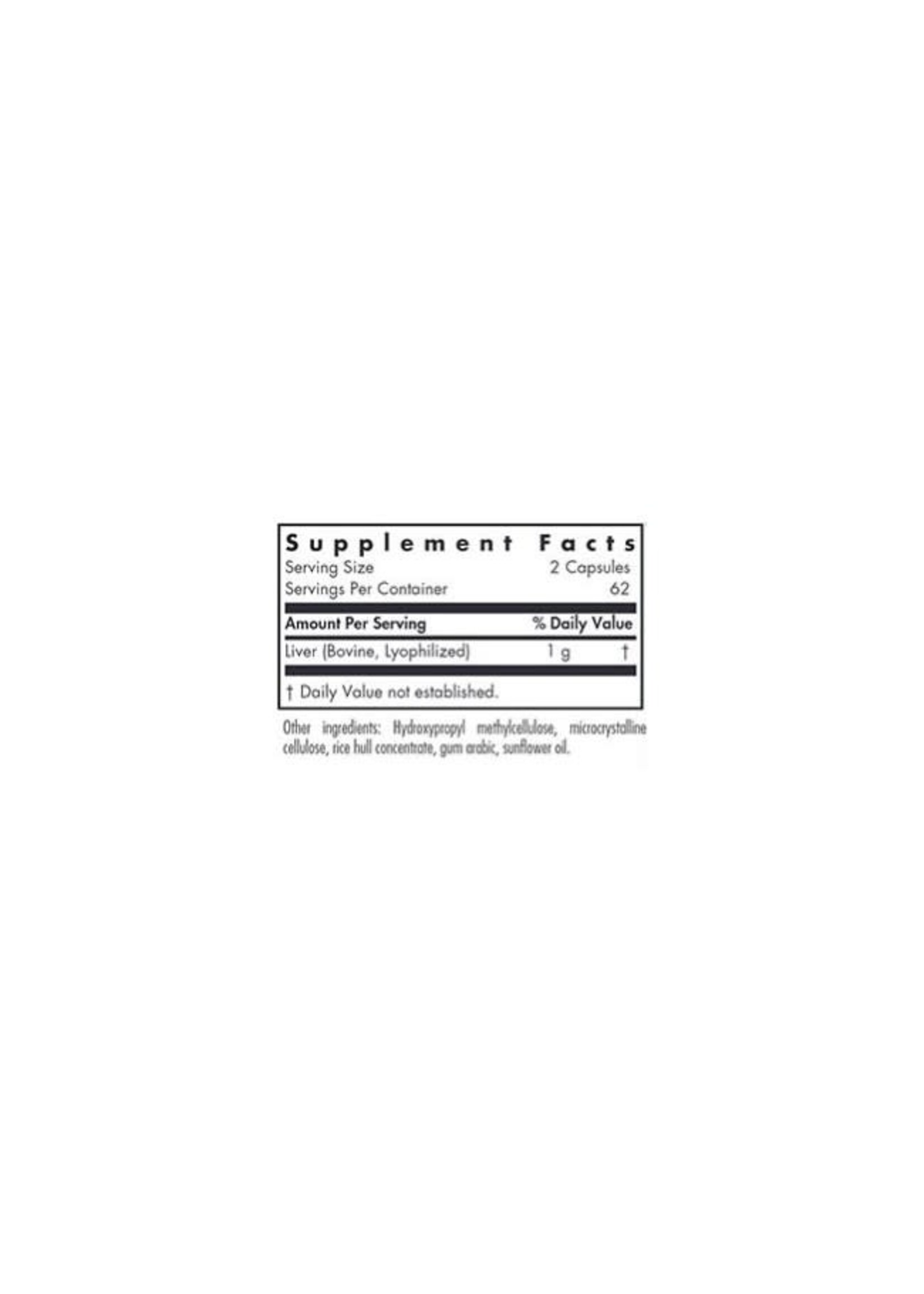 LIVER BEEF NATURAL GLANDULAR