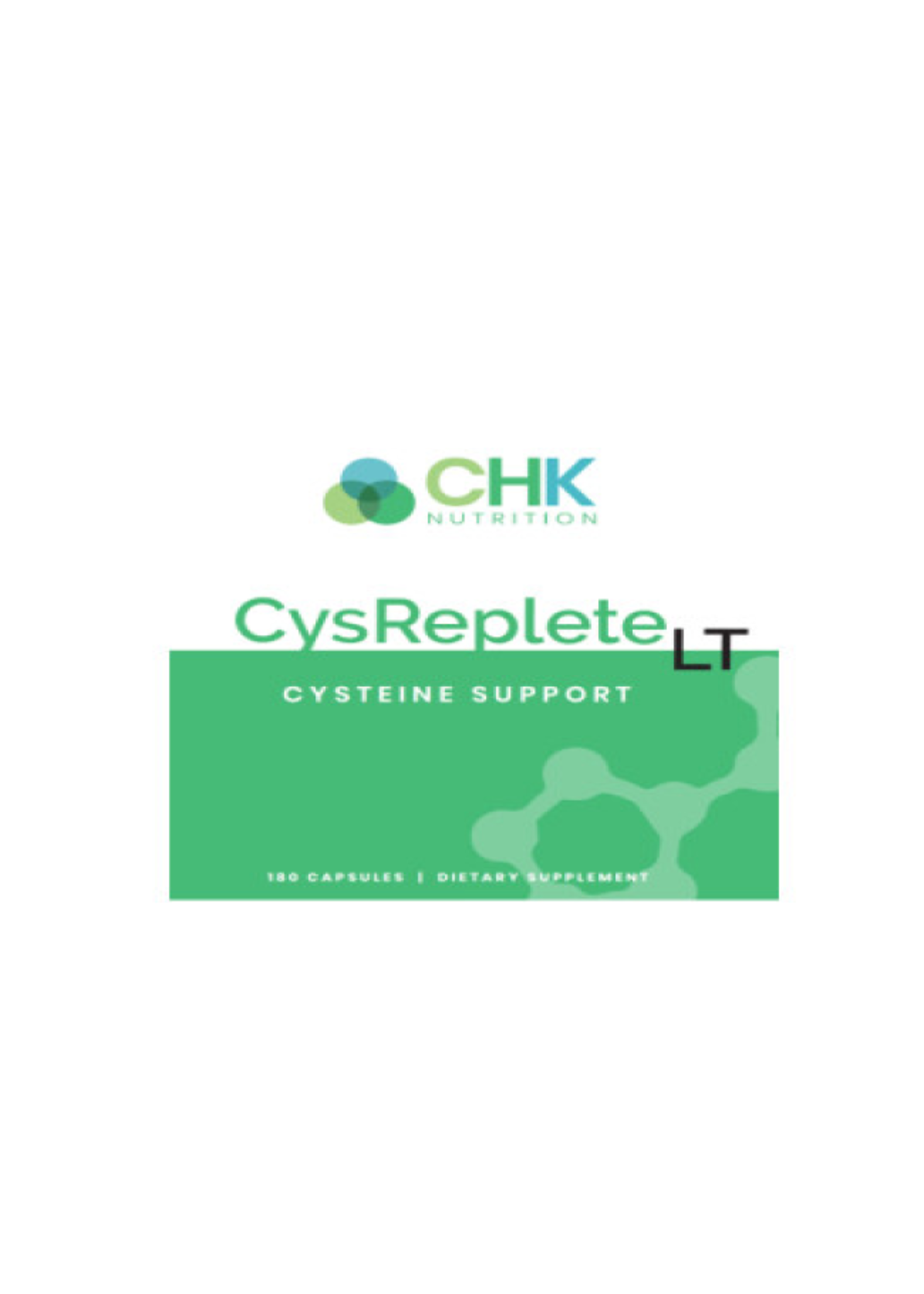 CysReplete LT (w/o Folic Acid)