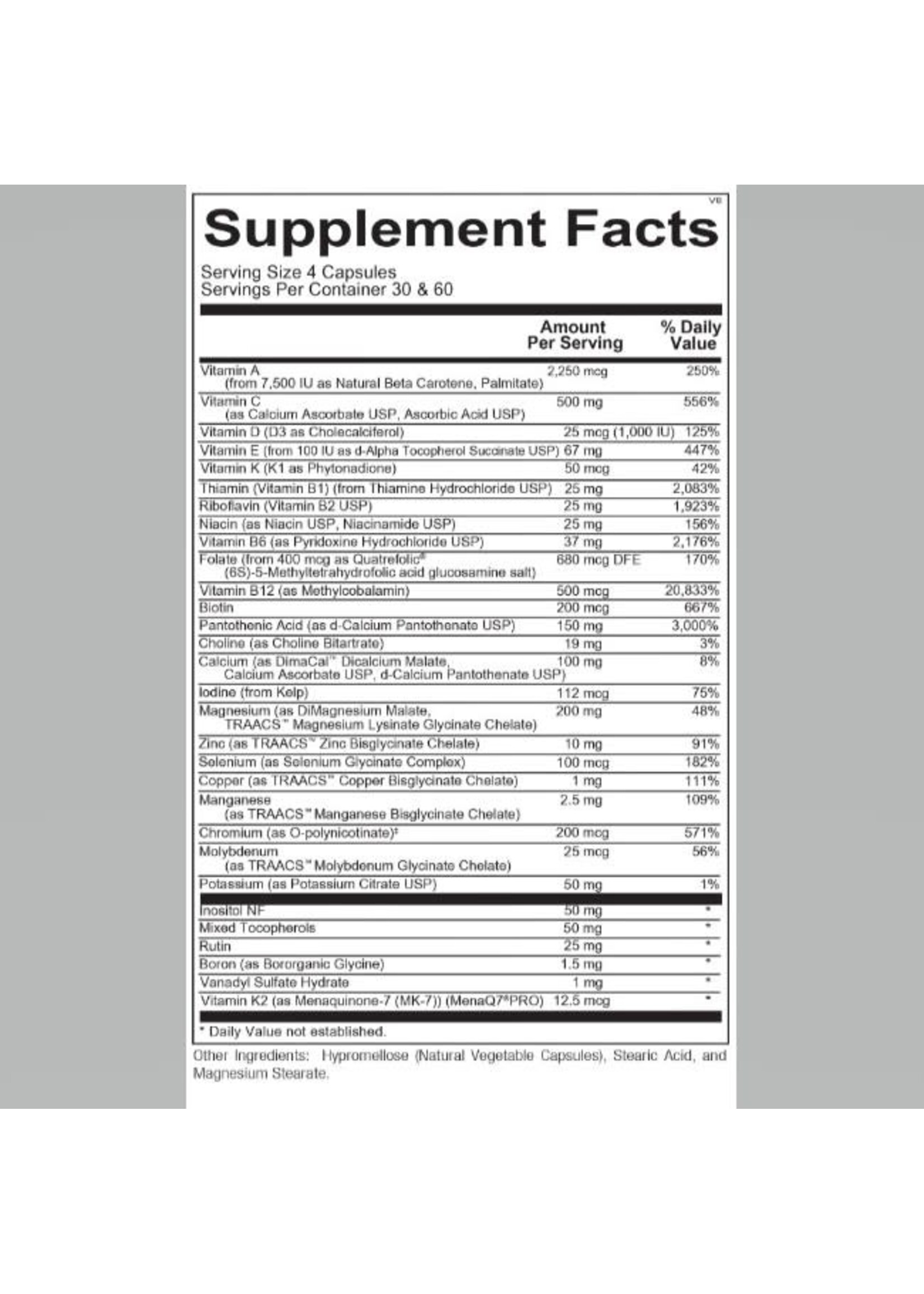 WELLNESS 240 COUNT