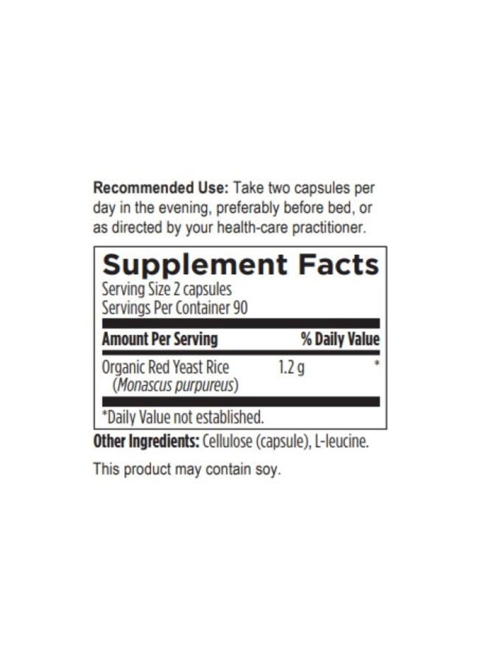 RED YEAST RICE New