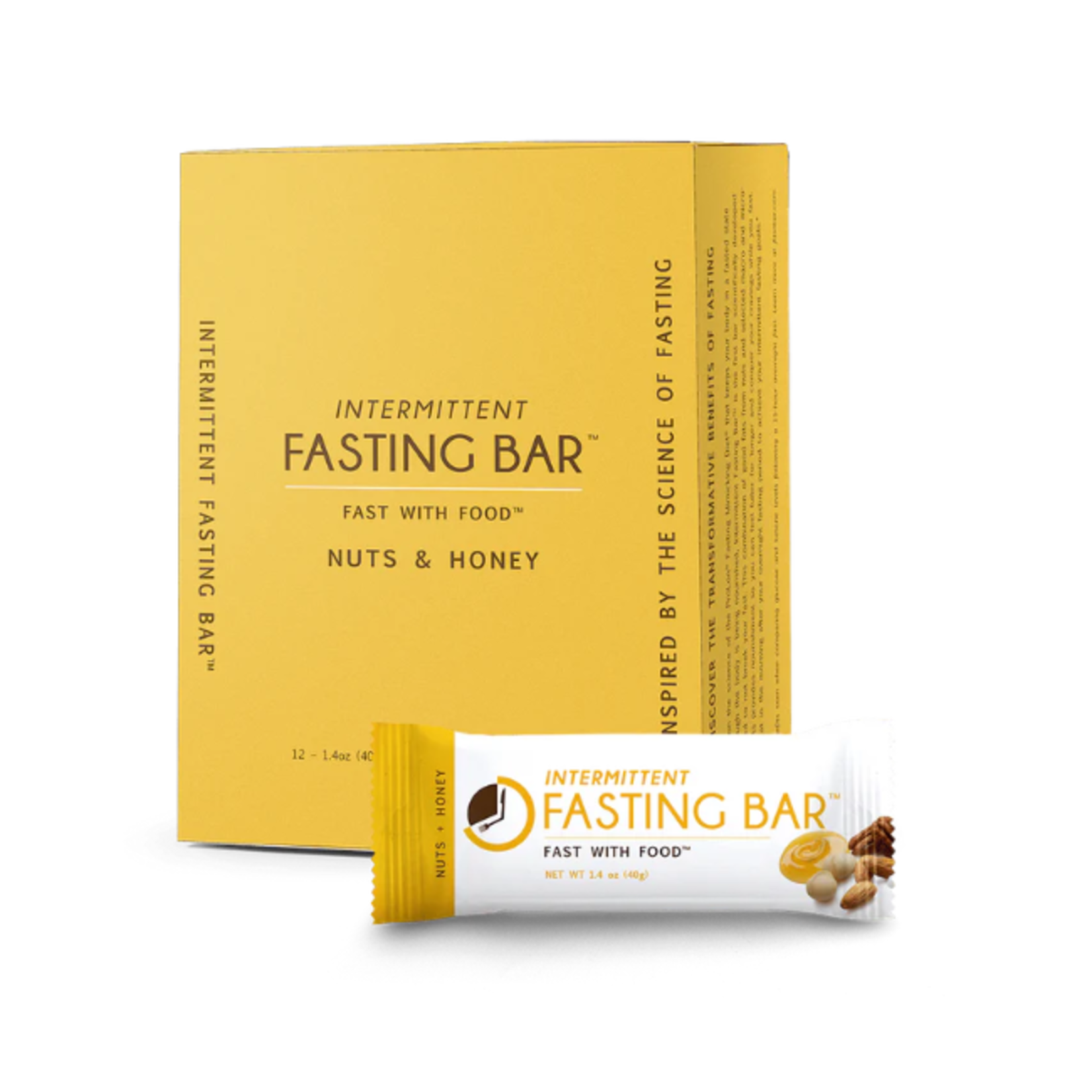 Fast Bar Honey Nut 12 Pack