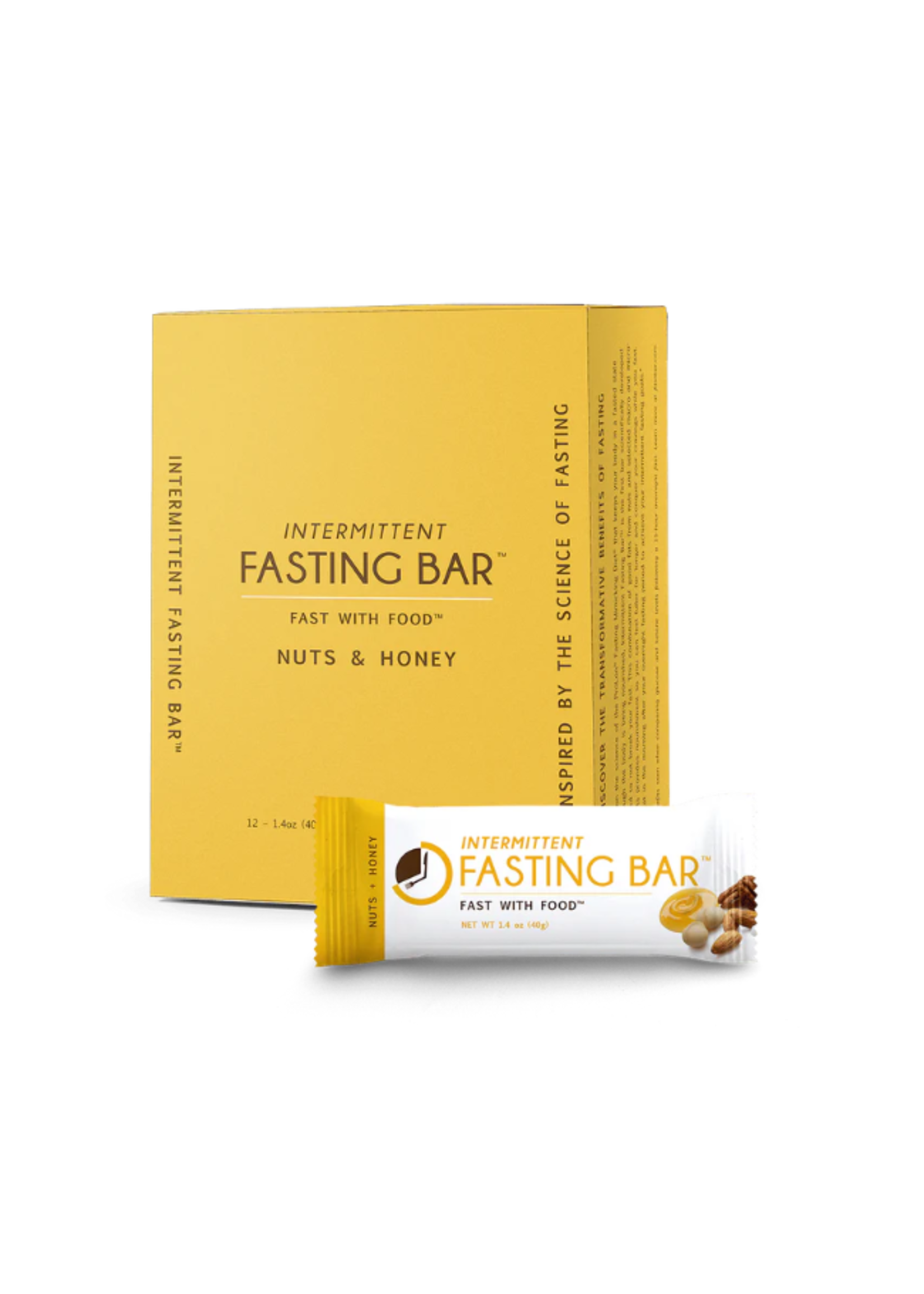 Fast Bar Honey Nut 12 Pack