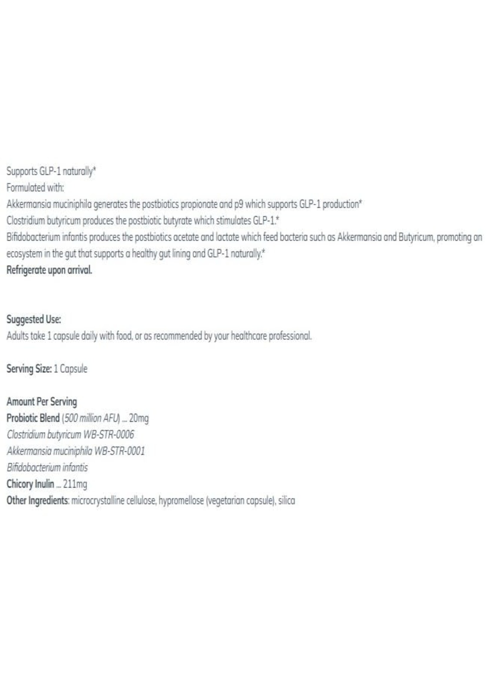 GLP-1 Probiotic