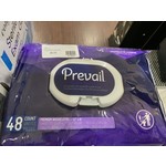 Prevail Personal Wipe Prevail Soft Pack Aloe / Vitamin E Unscented 48 Count
