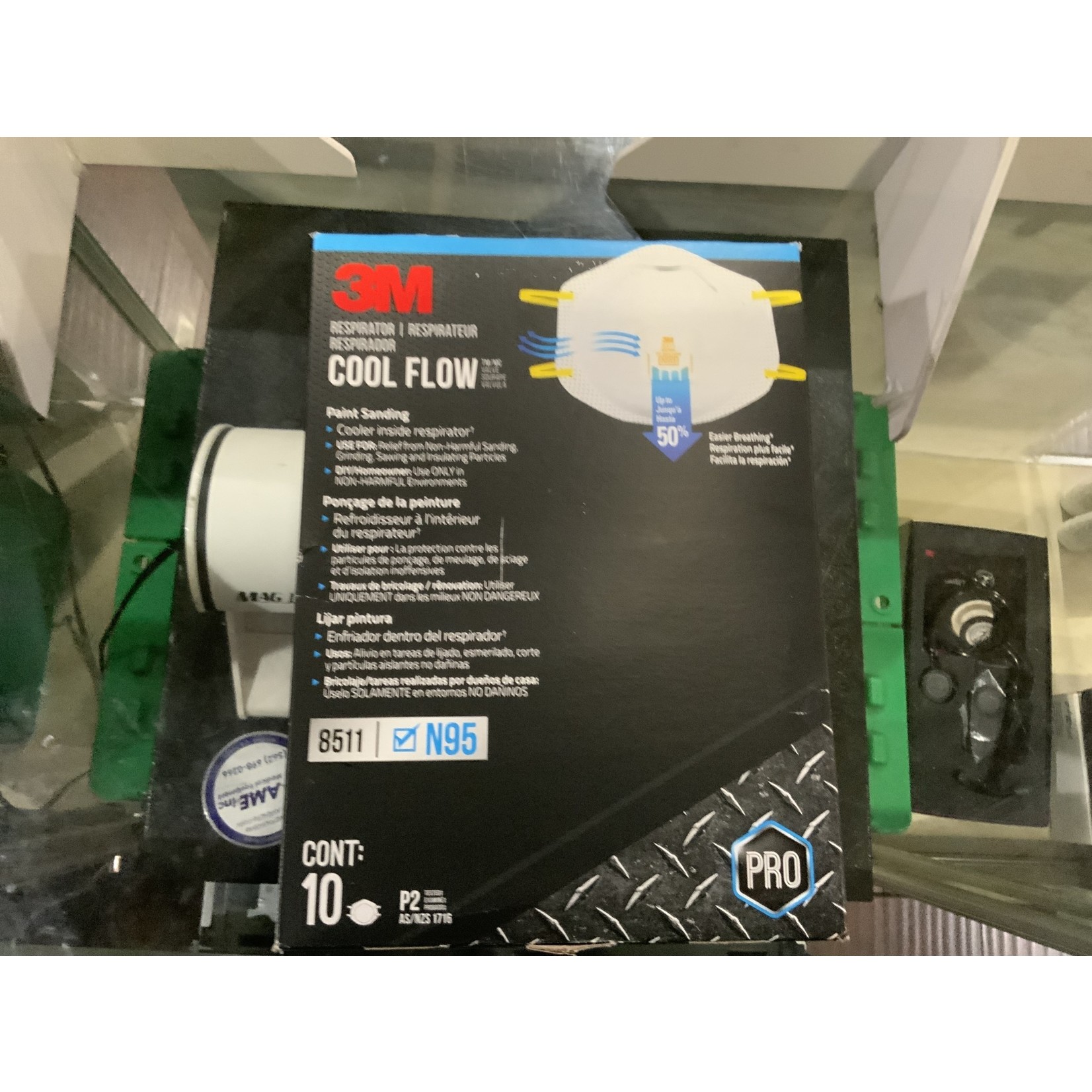 3M 3M Cool Flow Mask 10/BX