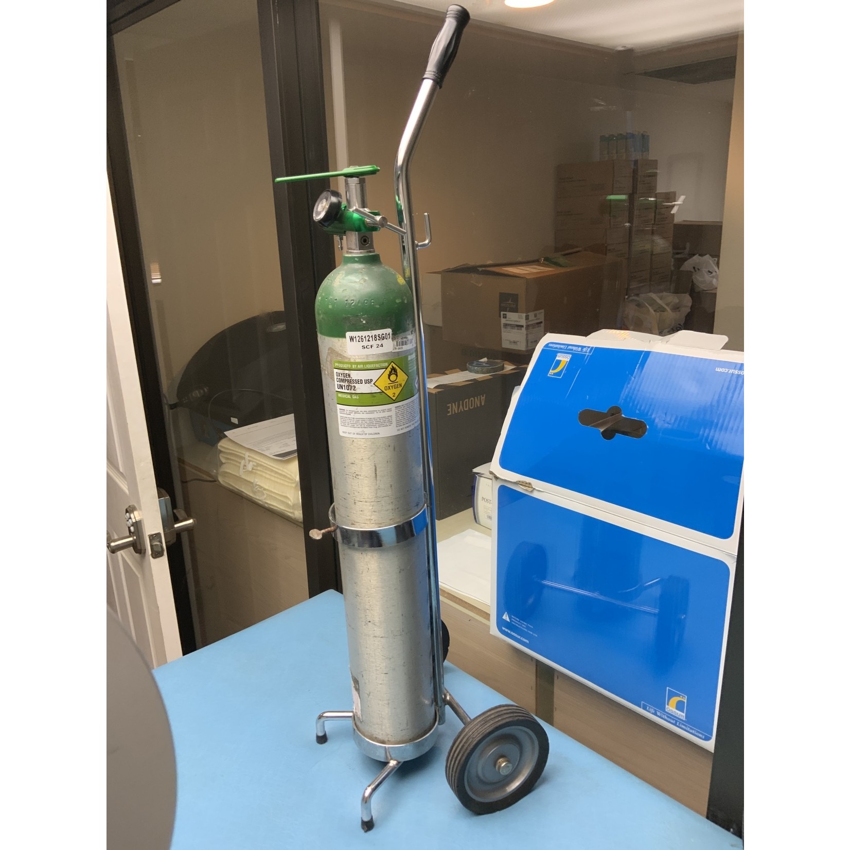 Airgas Oxygen Tank FILL ONLY - E